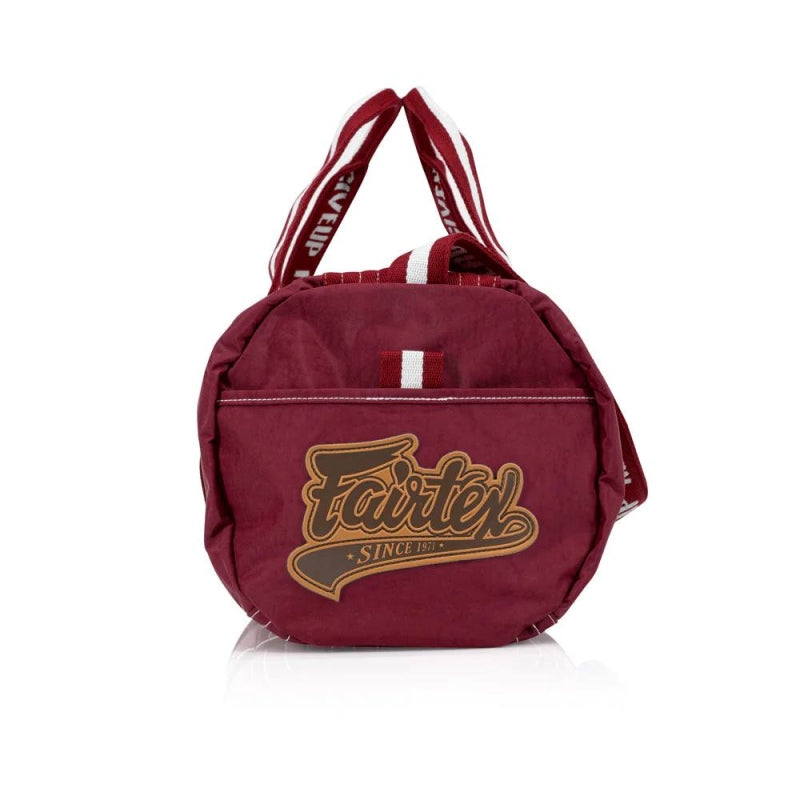 SAC DE SPORT FAIRTEX LONG - ROUGE/BLANC