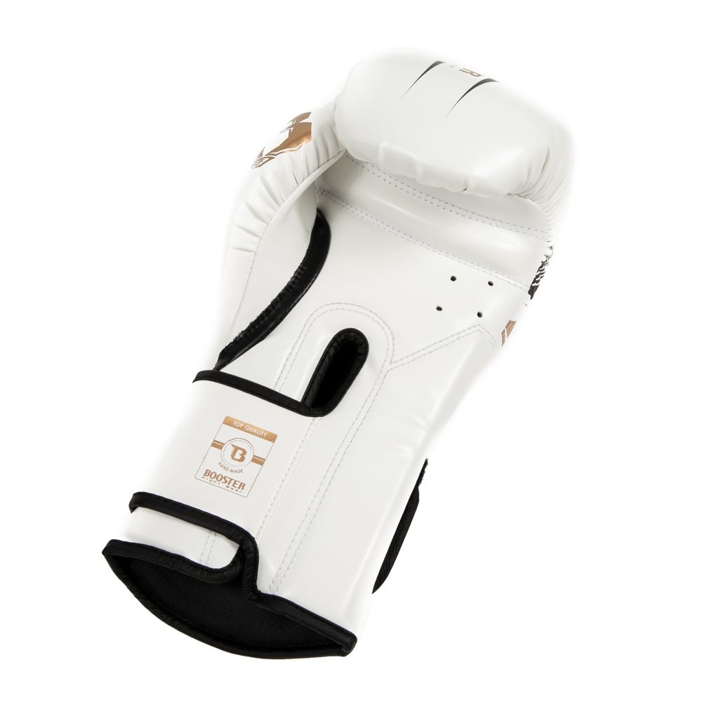 Gants de boxe Booster (Kick) Bangkok Blanc/Or