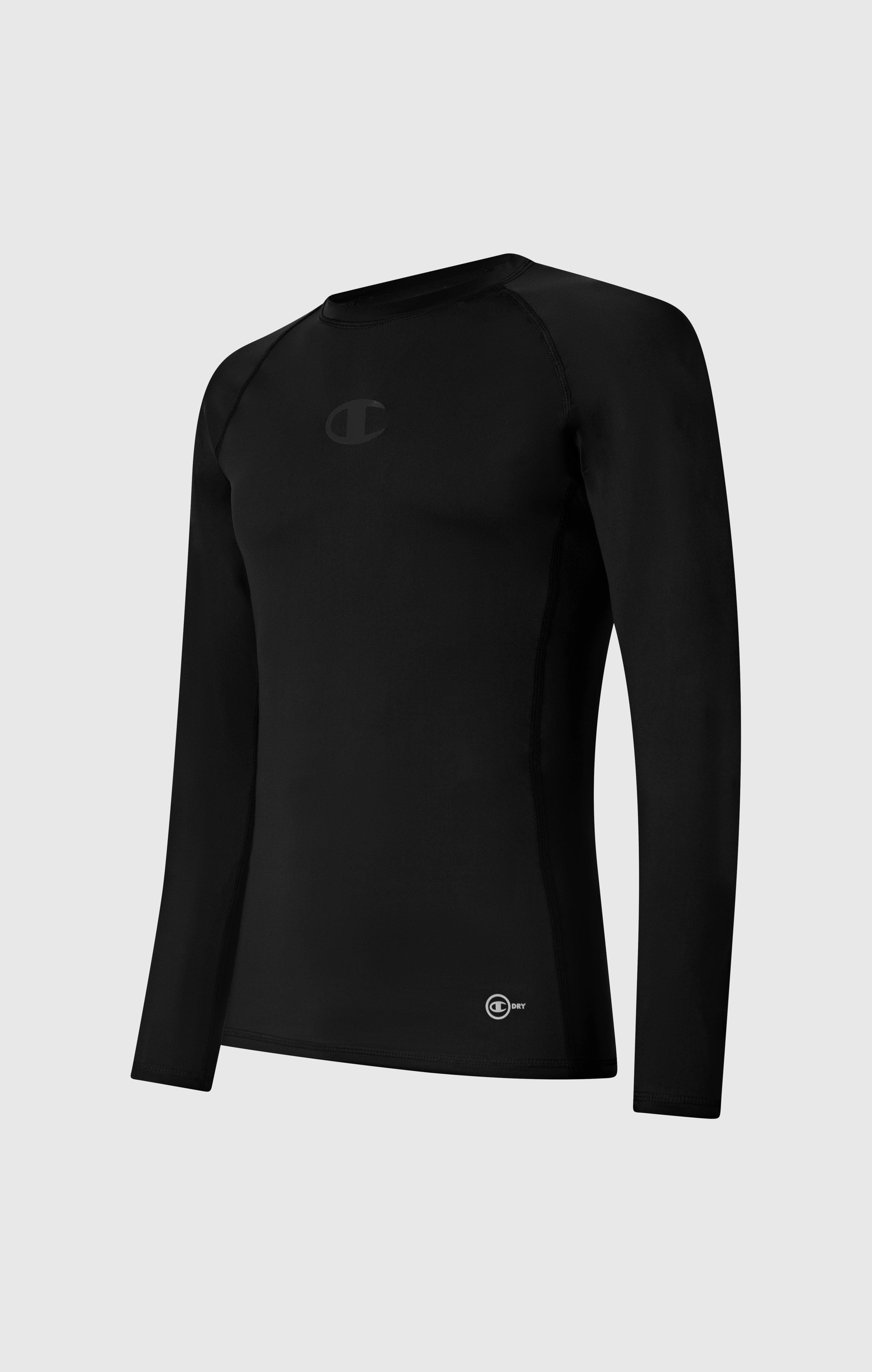 CHAMPION RASHGUARD COMBAT ZWART
