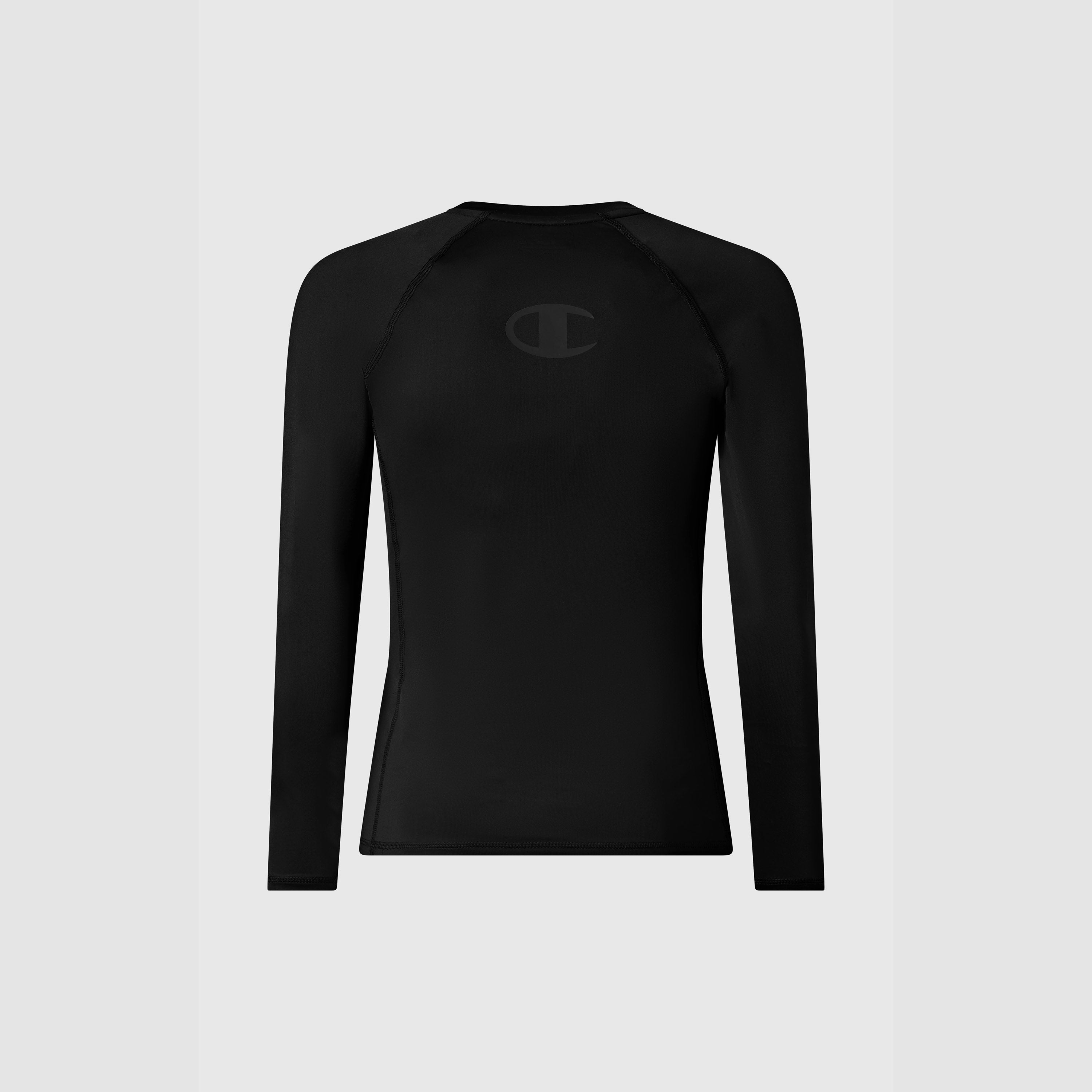 CHAMPION RASHGUARD COMBAT ZWART