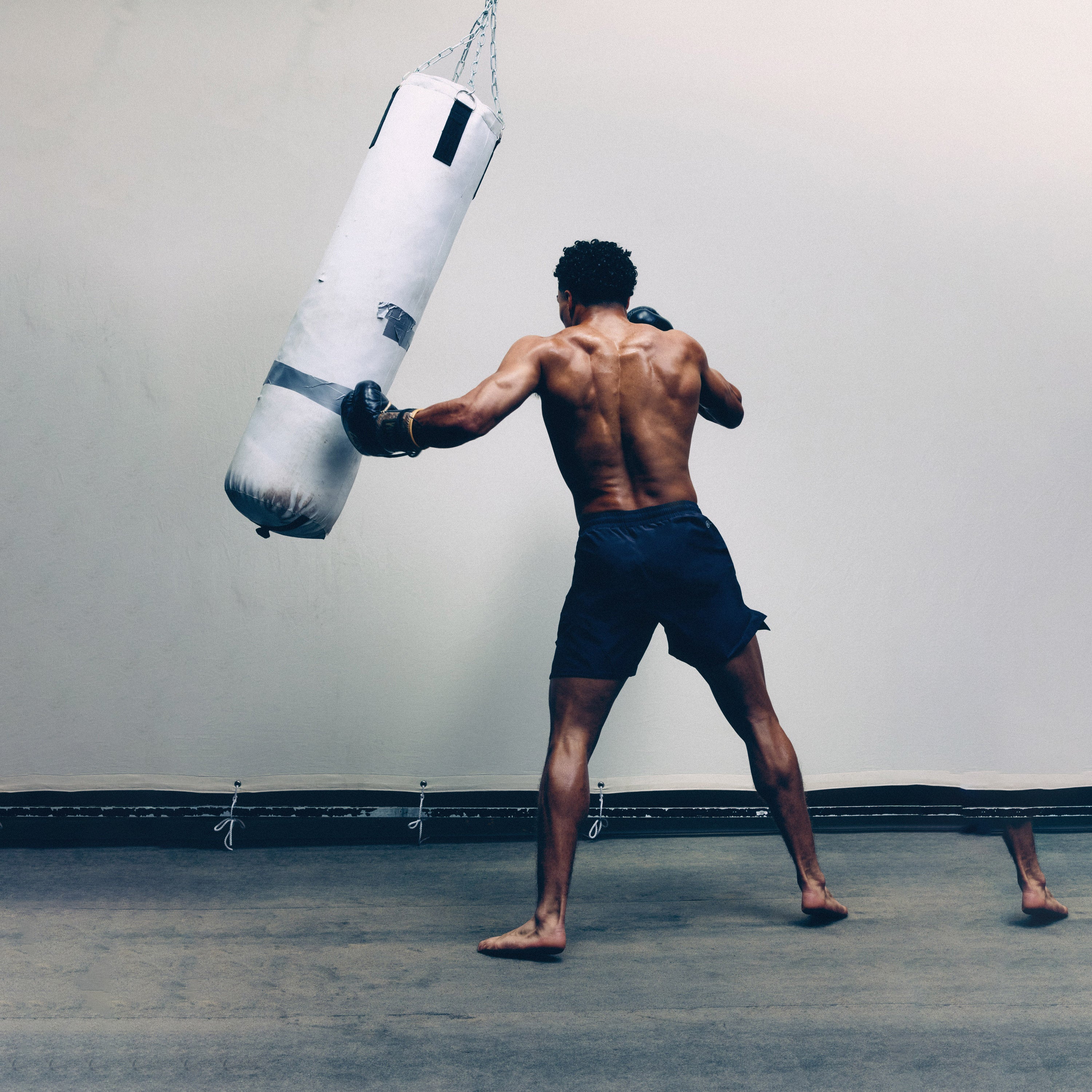 CHAMPION SHORT 2-IN-1 COMBAT ZWART