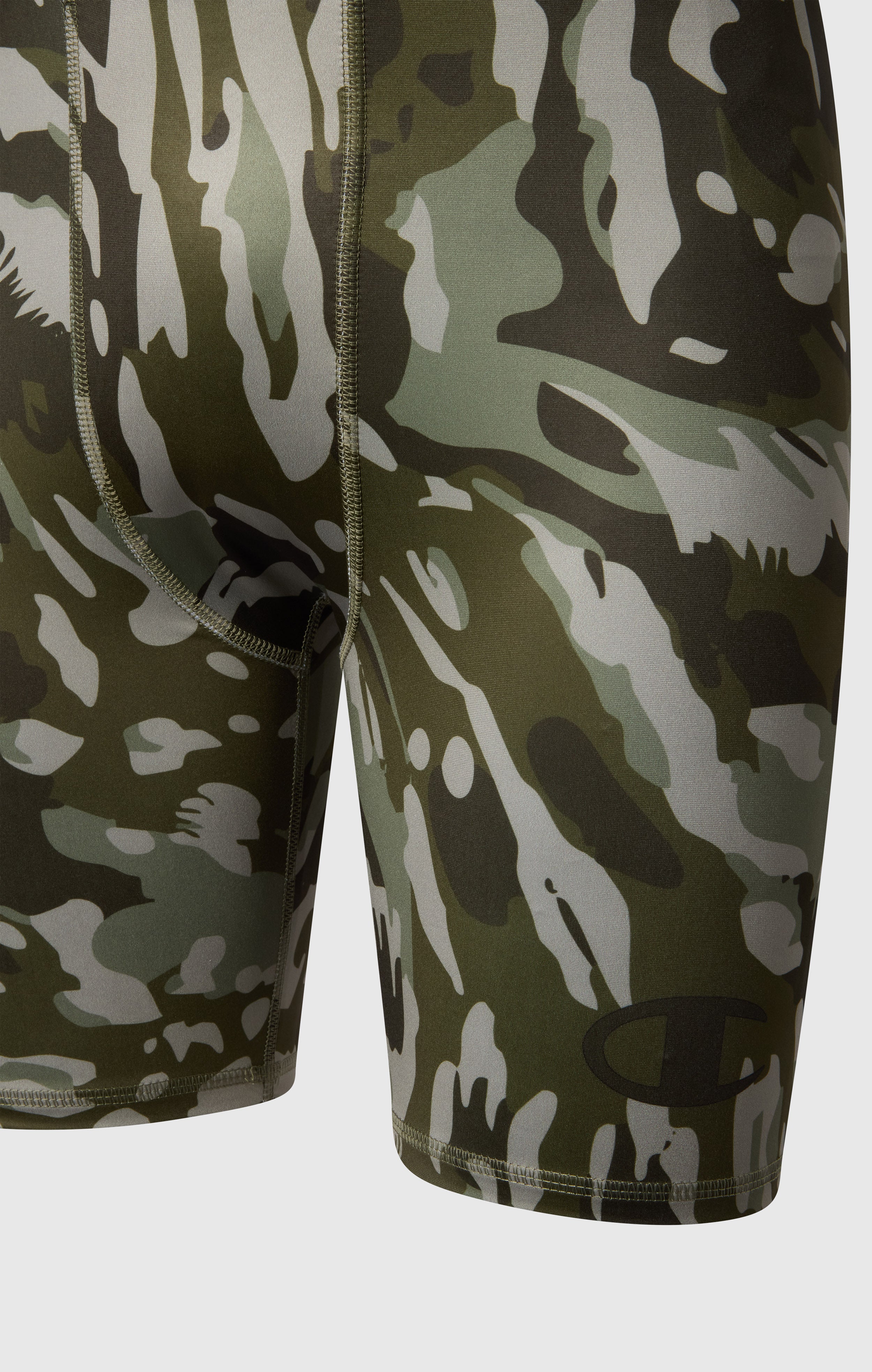 CHAMPION COMPRESSION SHORTS COMBAT MILITARY GROEN