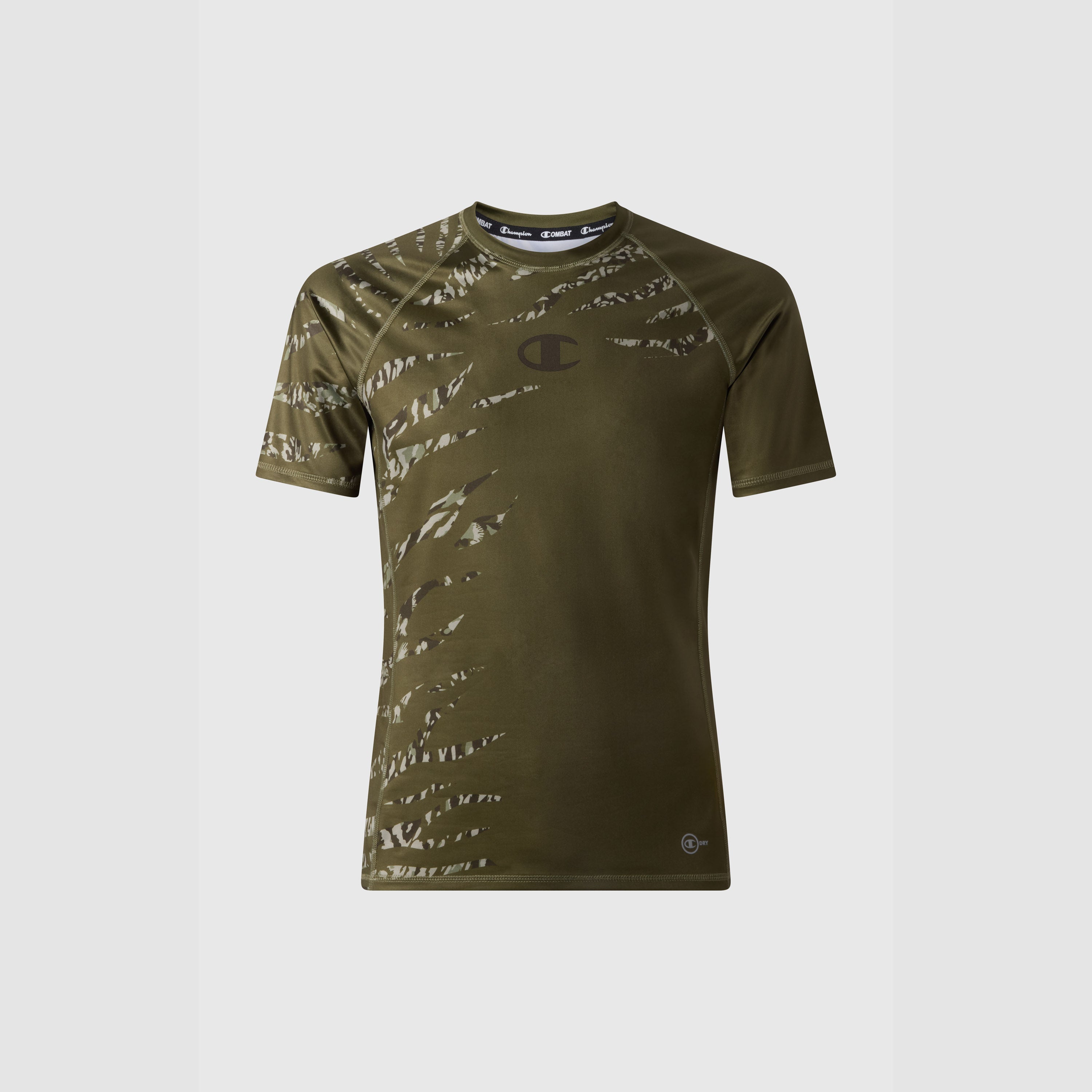 CHAMPION COMPRESSION T-SHIRT COMBAT MILITARY GROEN