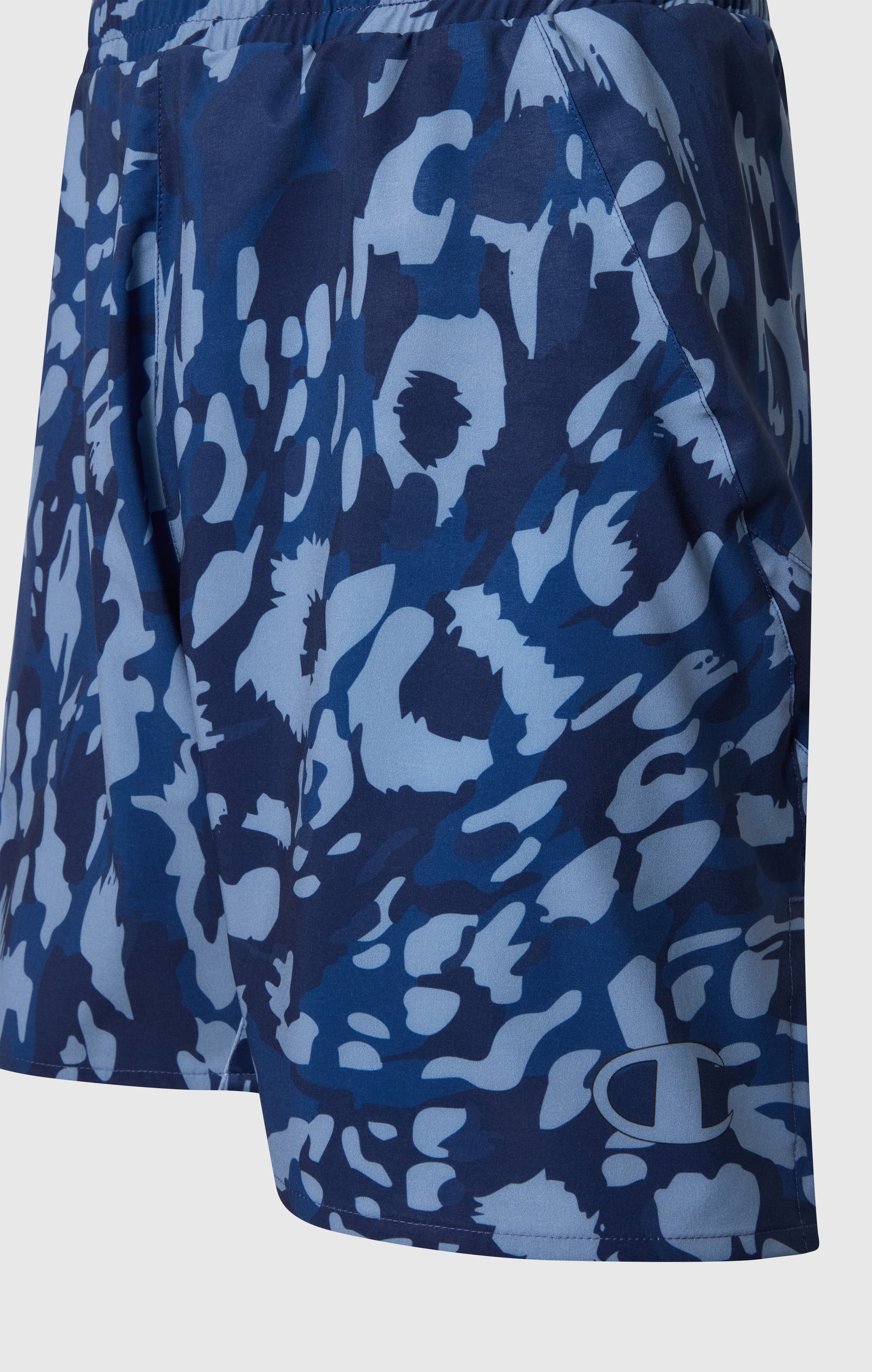CHAMPION STRETCH NYLON SHORTS COMBAT BLAUW