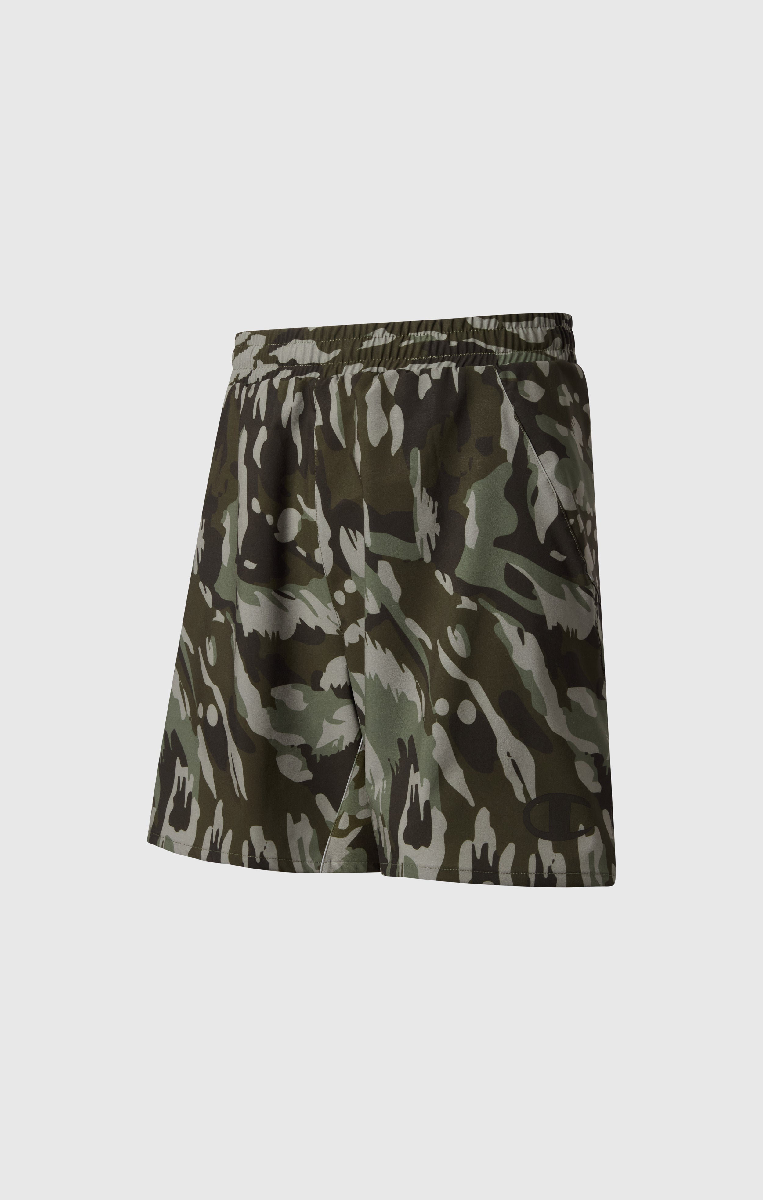 CHAMPION STRETCH NYLON SHORTS COMBAT MILITARY GROEN