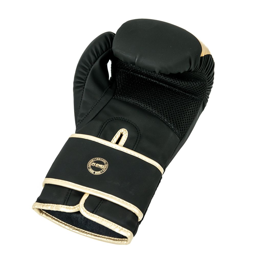 Gants de boxe KING PRO (KICK) KPB/BG REVO Noir/Jaune