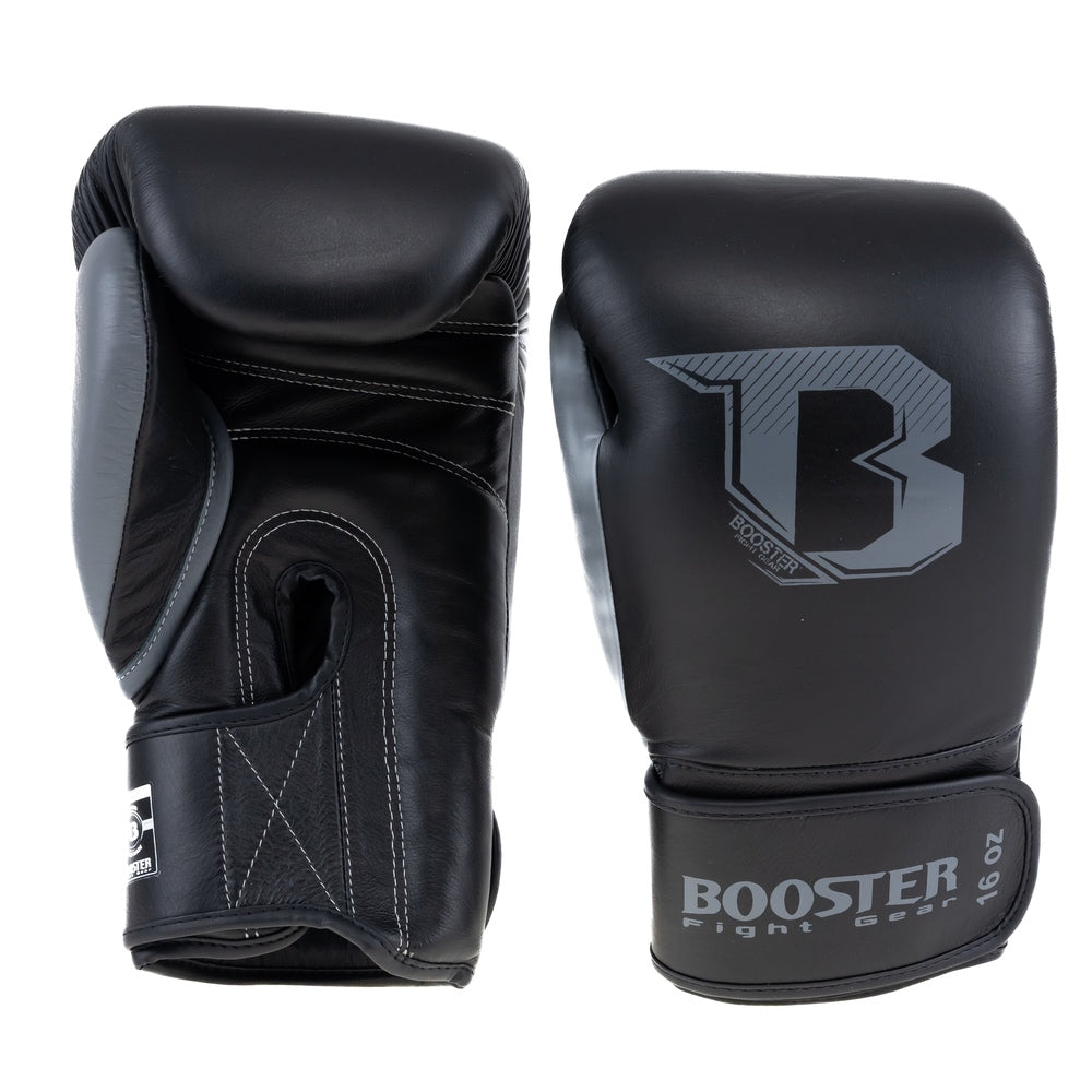 BOOSTER (KICK)BOKSHANDSCHOEN RS1 ZWART/GRIJS
