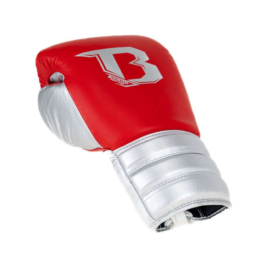 Gants de boxe Booster (Kick) Rapid Strike LU rouge/argent
