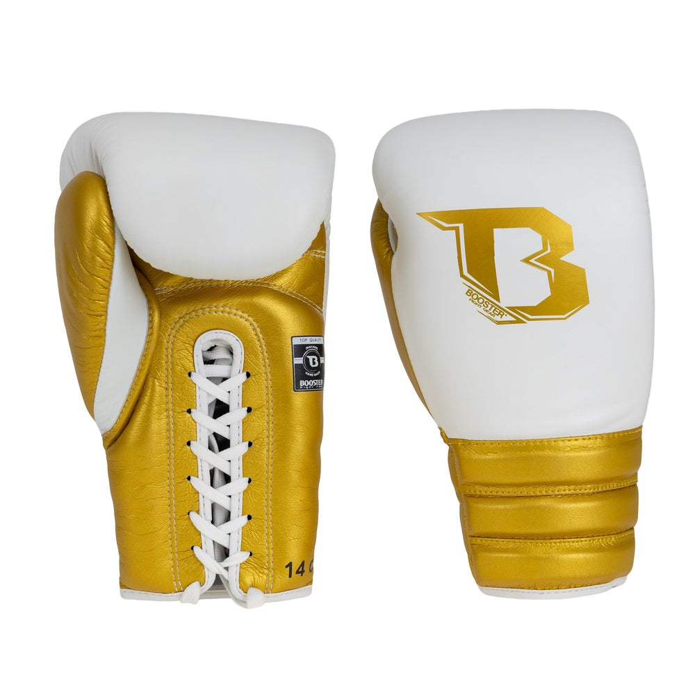 BOOSTER (KICK)BOKSHANDSCHOENEN RAPID STRIKE LU WIT/GOUD