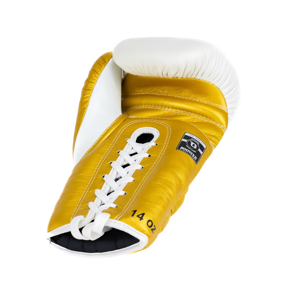 Gants de boxe Booster (Kick) Rapid Strike LU Blanc/Or