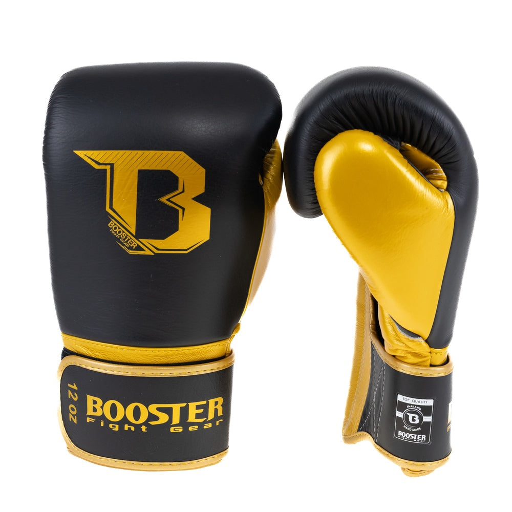 BOOSTER (KICK)BOXING GLOVES RS5 BLACK/GOLD