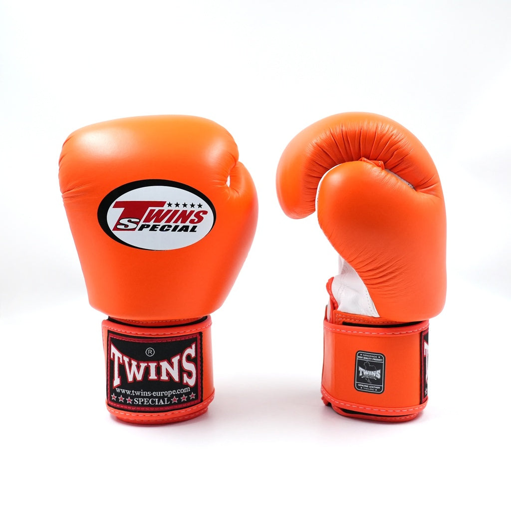 TWINS (KICK)BOXING GLOVES BGVL 3 AIR WHITE/ORANGE