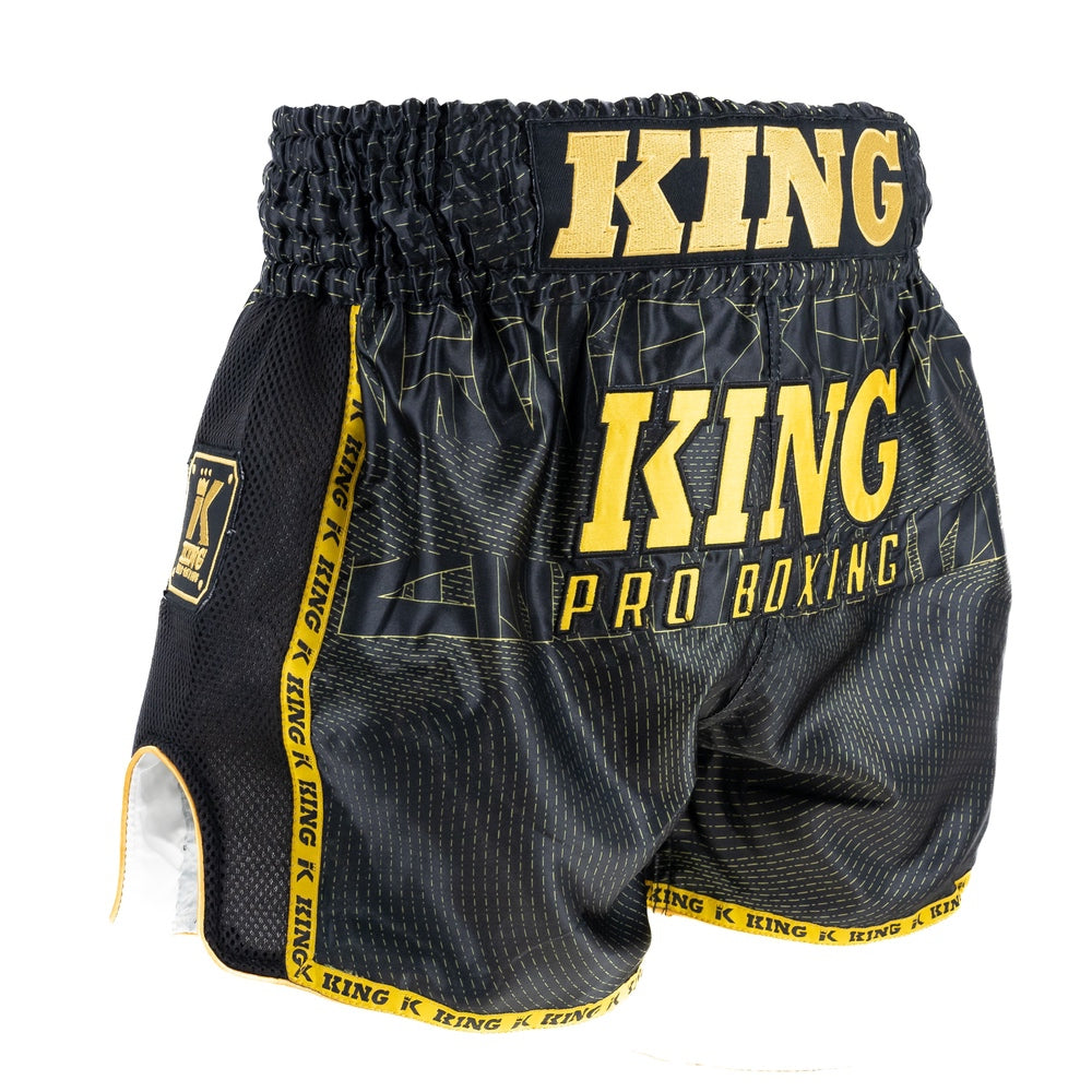 TABLIER DE BOXE KING PRO - NOIR/OR