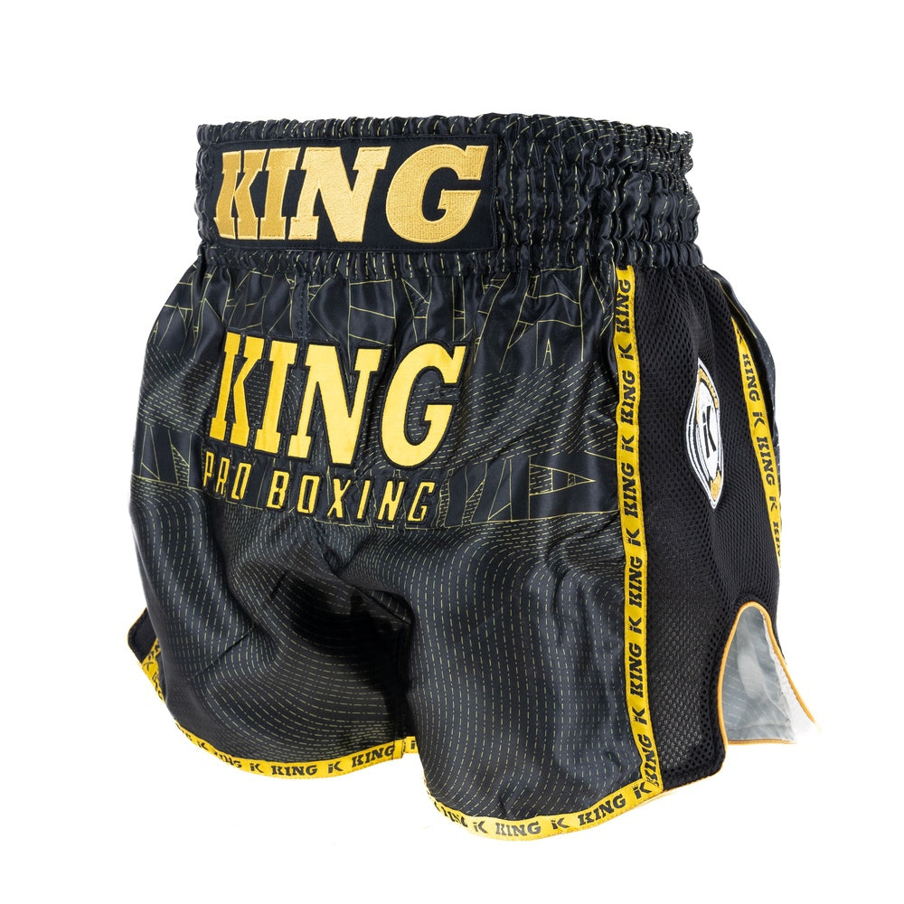 TABLIER DE BOXE KING PRO - NOIR/OR