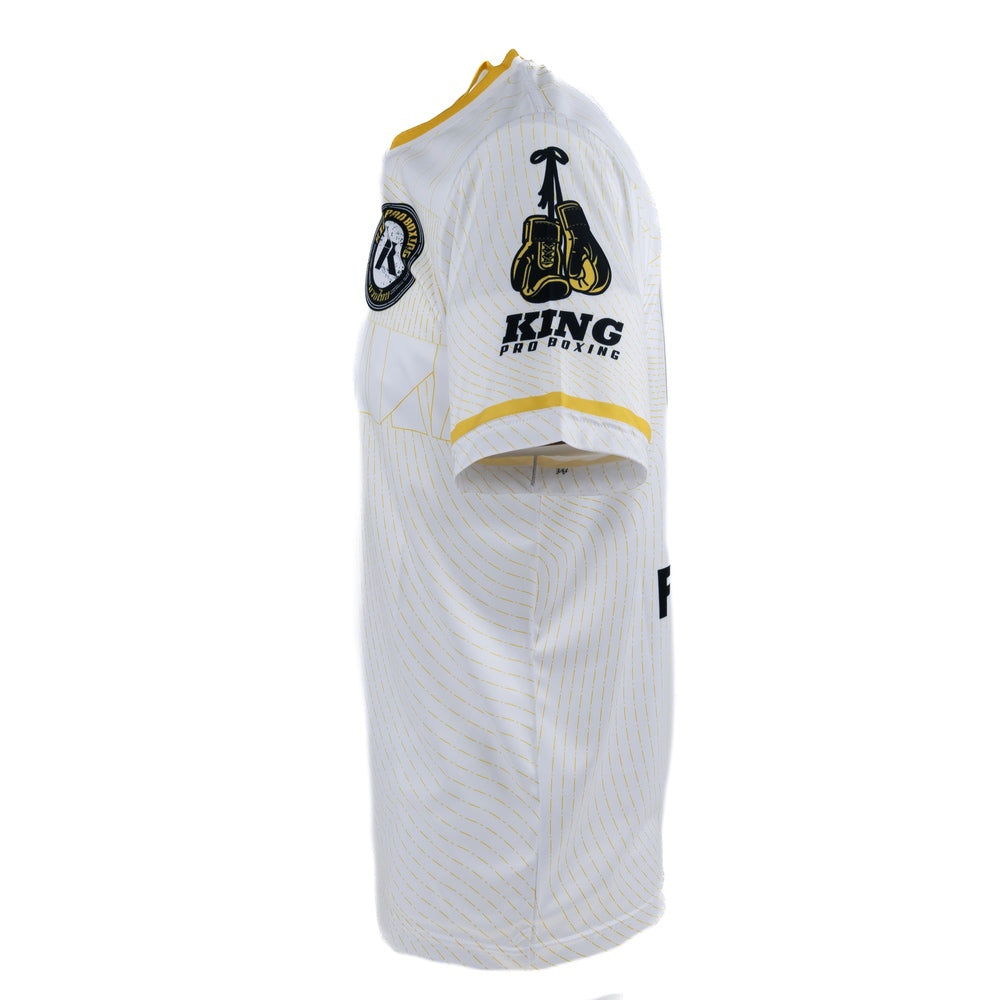 T-SHIRT KING PRO BOXING 08 - BLANC