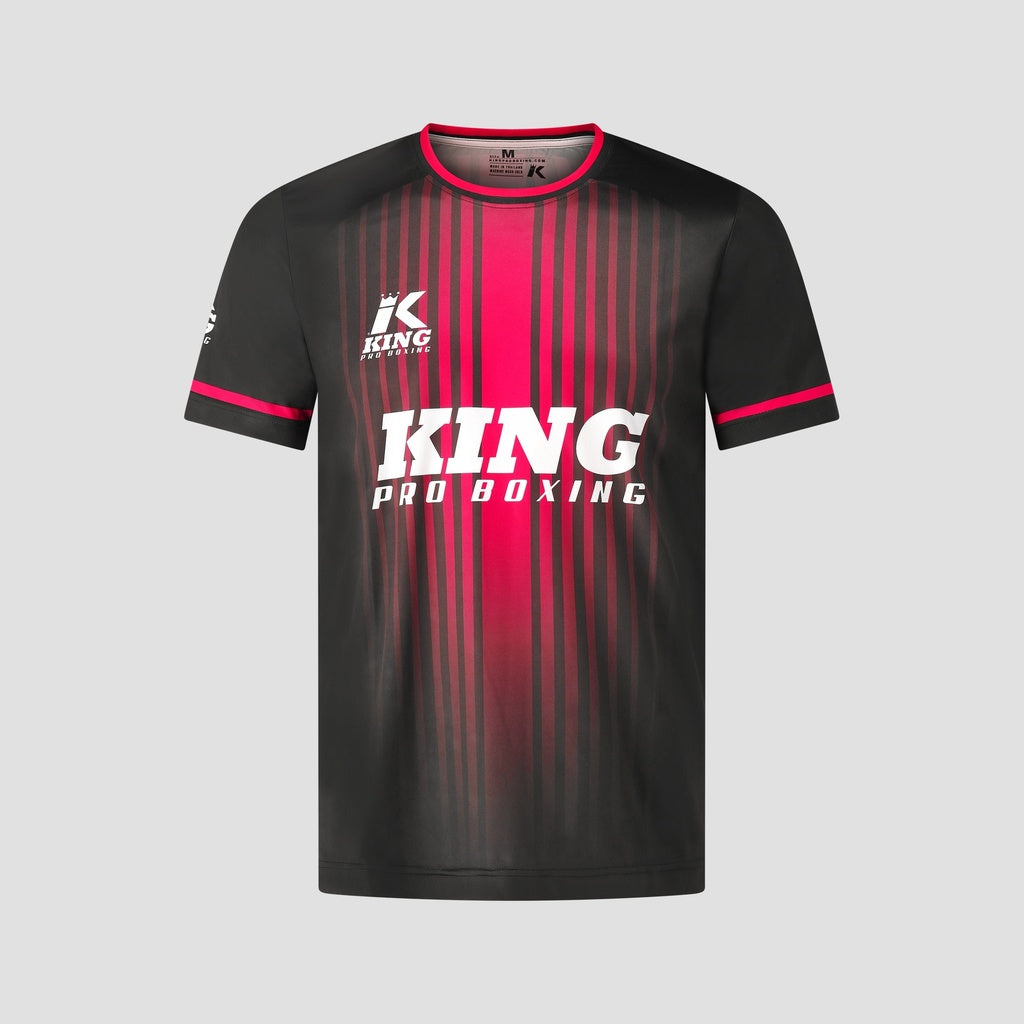 KING PRO BLOODLINE TEE 1 - ZWART/ROOD