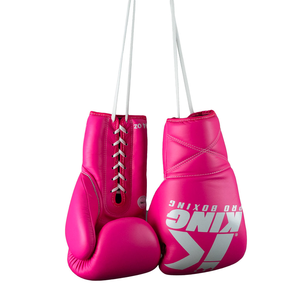 Gants de boxe KING PRO (KICK) XK LU roses