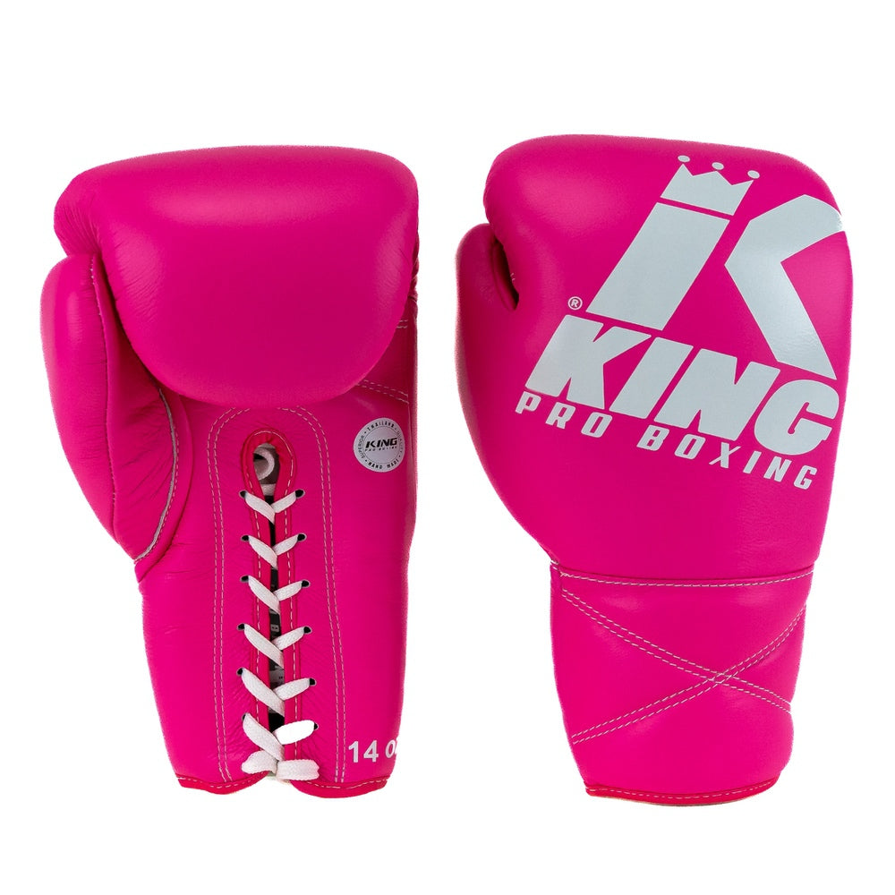 Gants de boxe KING PRO (KICK) XK LU roses