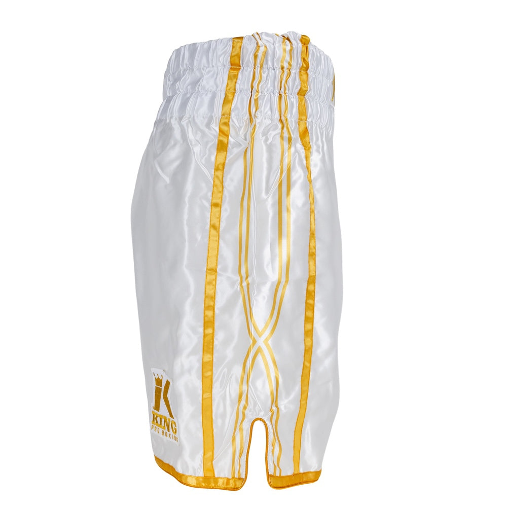 KING PRO BOXING XK SHORT 2-WHITE/GOLD