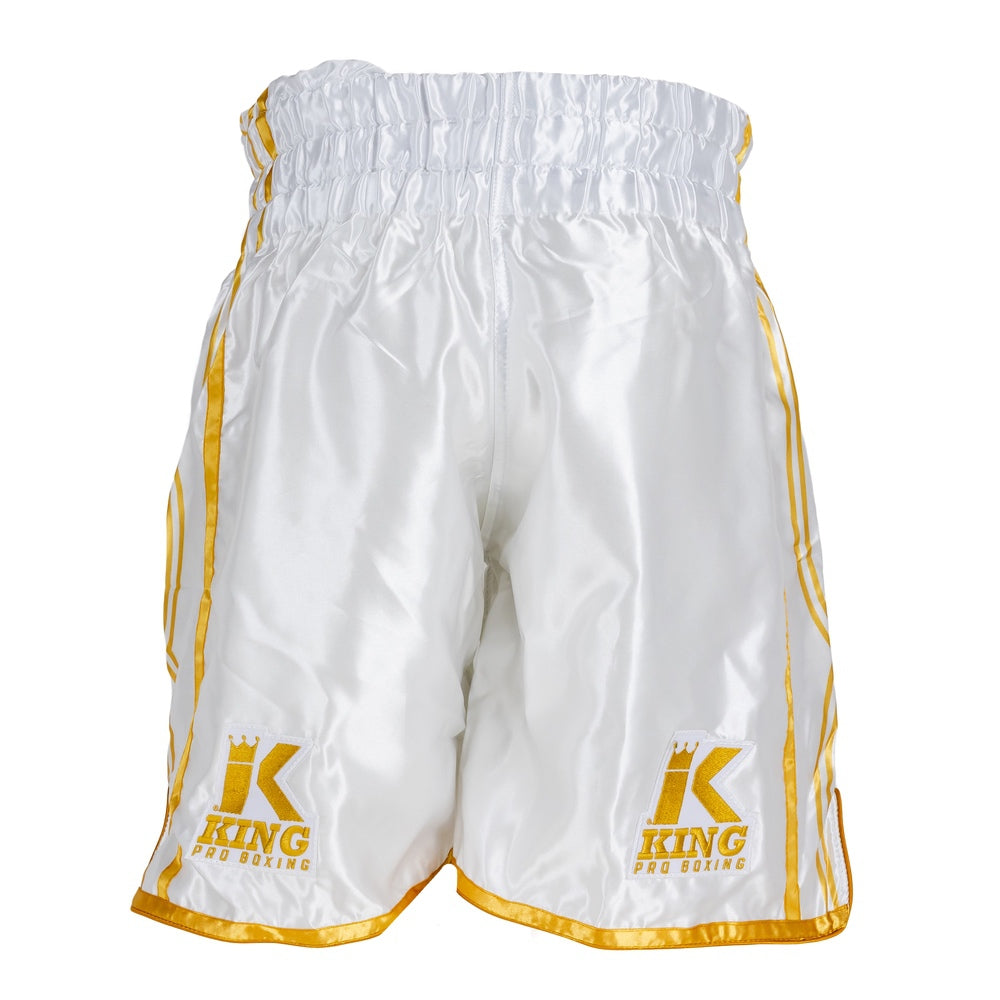 KING PRO BOXING XK SHORT 2-WHITE/GOLD