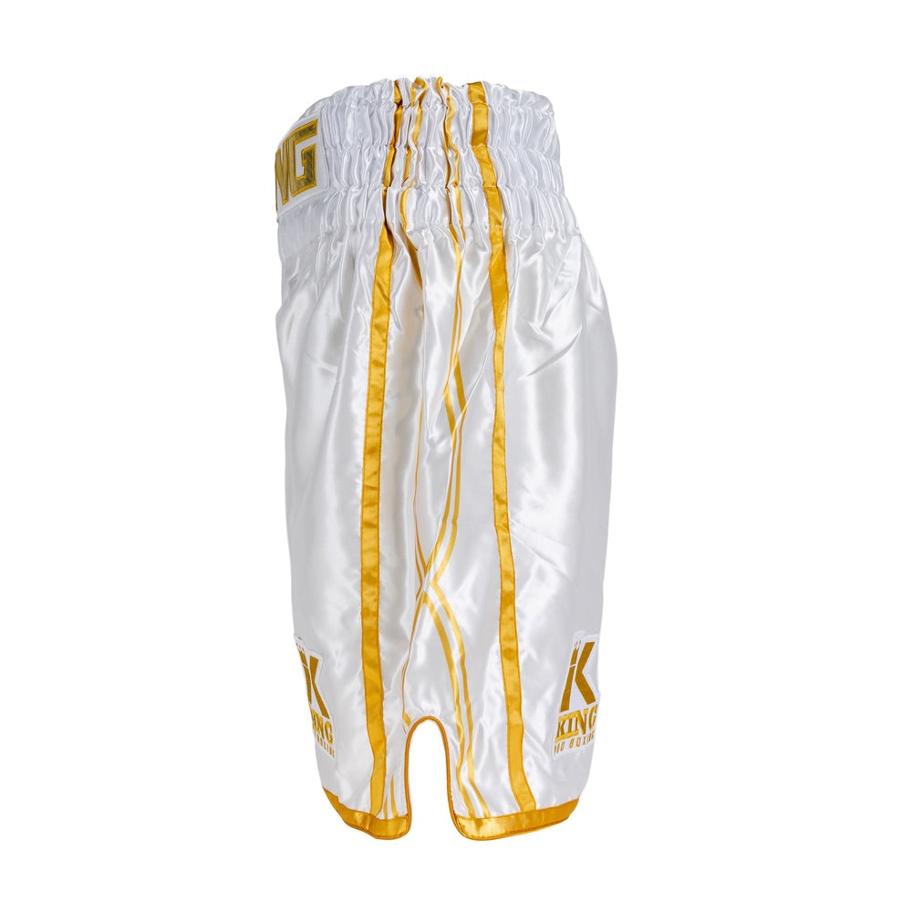 KING PRO BOXING XK SHORT 2-WHITE/GOLD