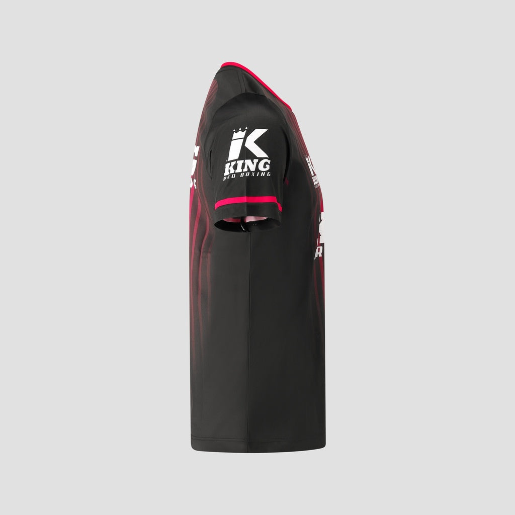 KING PRO BLOODLINE TEE 1 - ZWART/ROOD