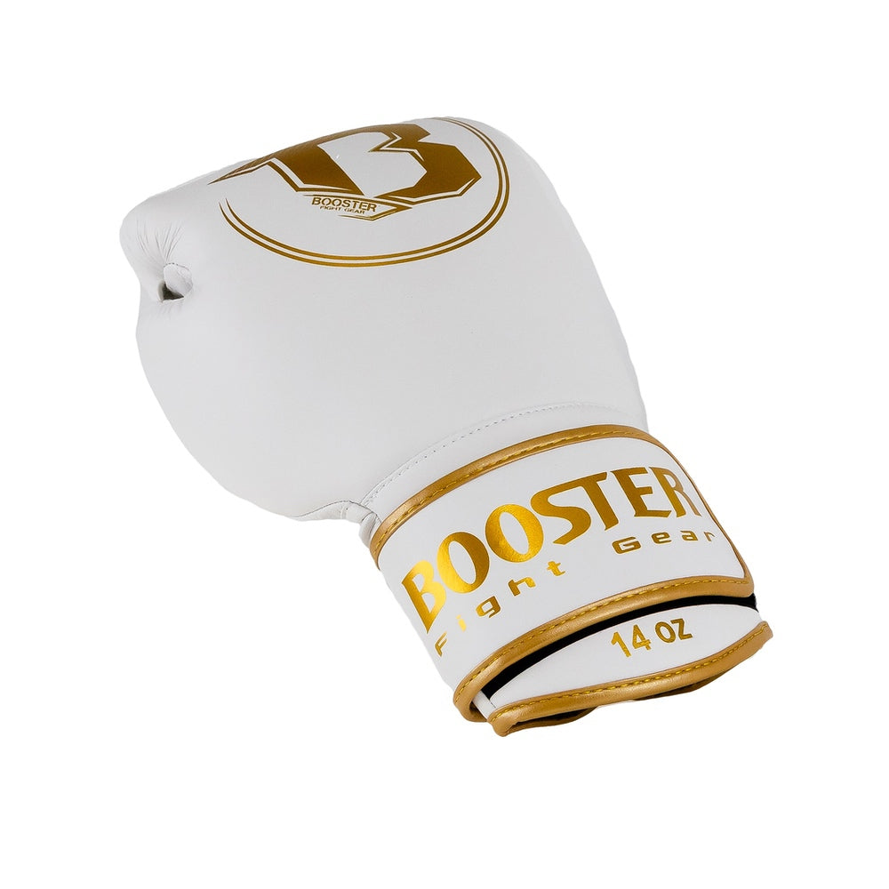 BOOSTER (KICK)BOXING GLOVES BGL VX 4 WHITE/GOLD