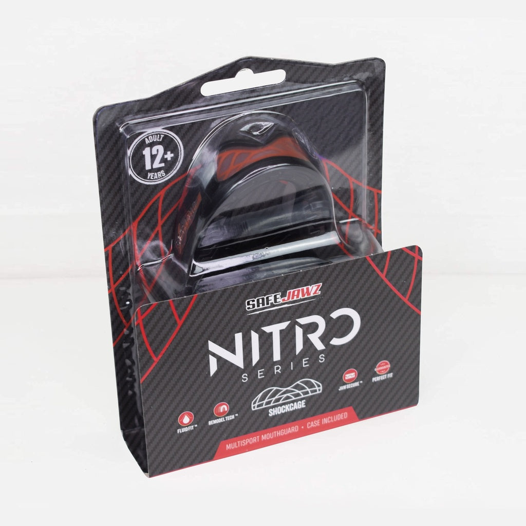 Protège-bouche SAFEJAWZ NITRO NOIR/ROUGE