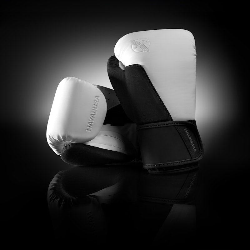 HAYABUSA T360 (KICK)BOXING GLOVES BLACK WHITE