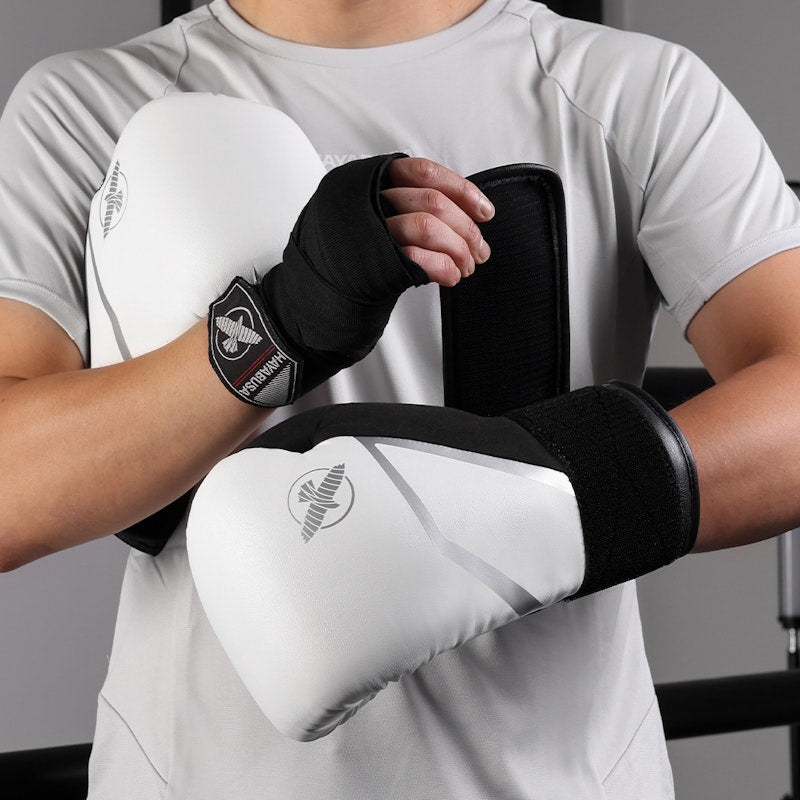 HAYABUSA E1 (KICK) BOKSHANDSCHOENEN WIT