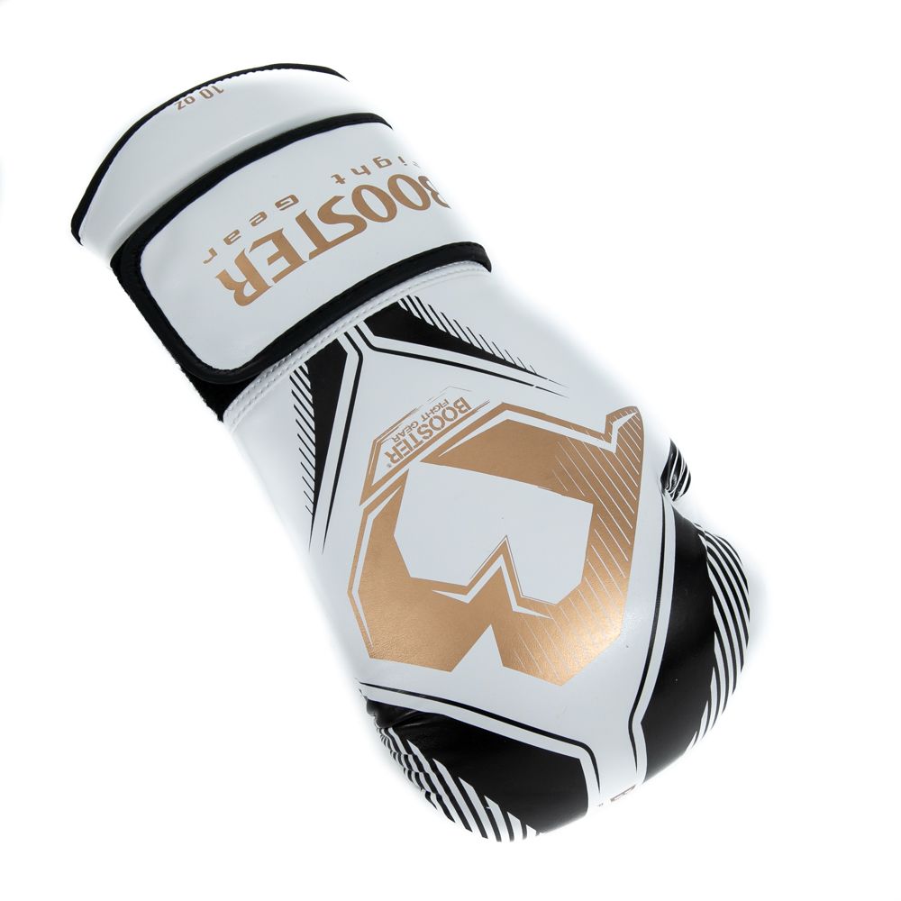 Gants de boxe Booster (Kick) Bangkok Blanc/Or