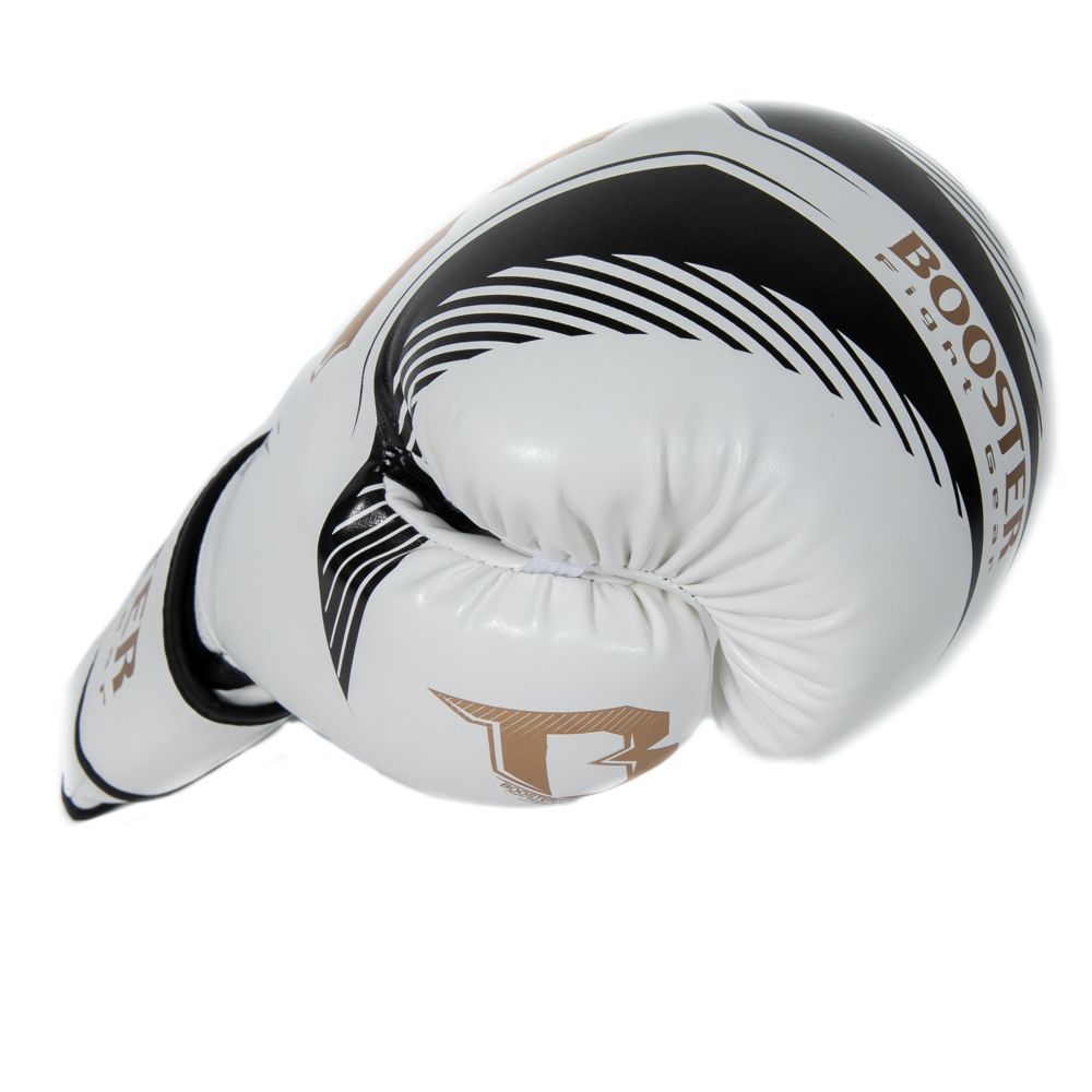 Gants de boxe Booster (Kick) Bangkok Blanc/Or