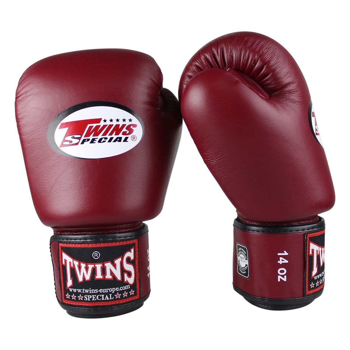 TWINS (KICK)BOXING GLOVES BGVL 3 - BURGUNDY RED