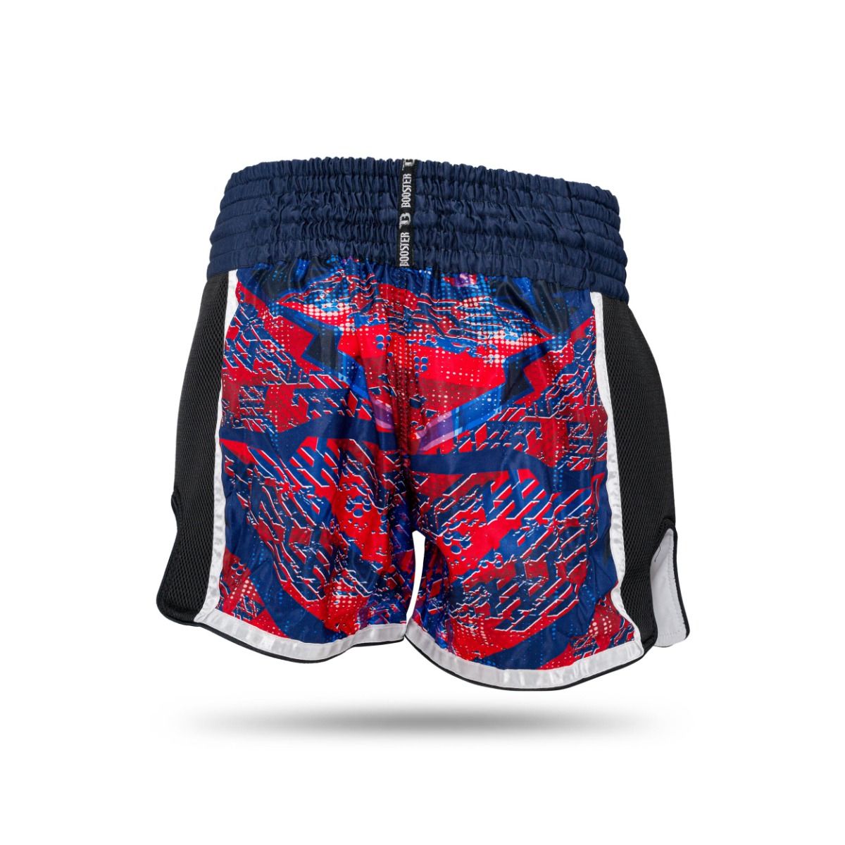 BOOSTER KICKBOXING SHORTS ALIEN - BLUE/RED