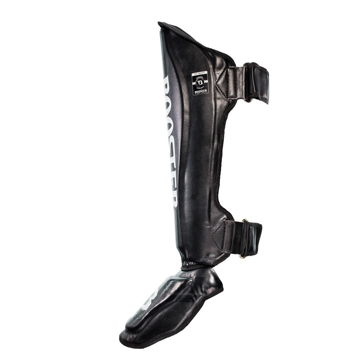 BOOSTER KICKBOXING SHIN GUARDS V3 - BLACK/WHITE