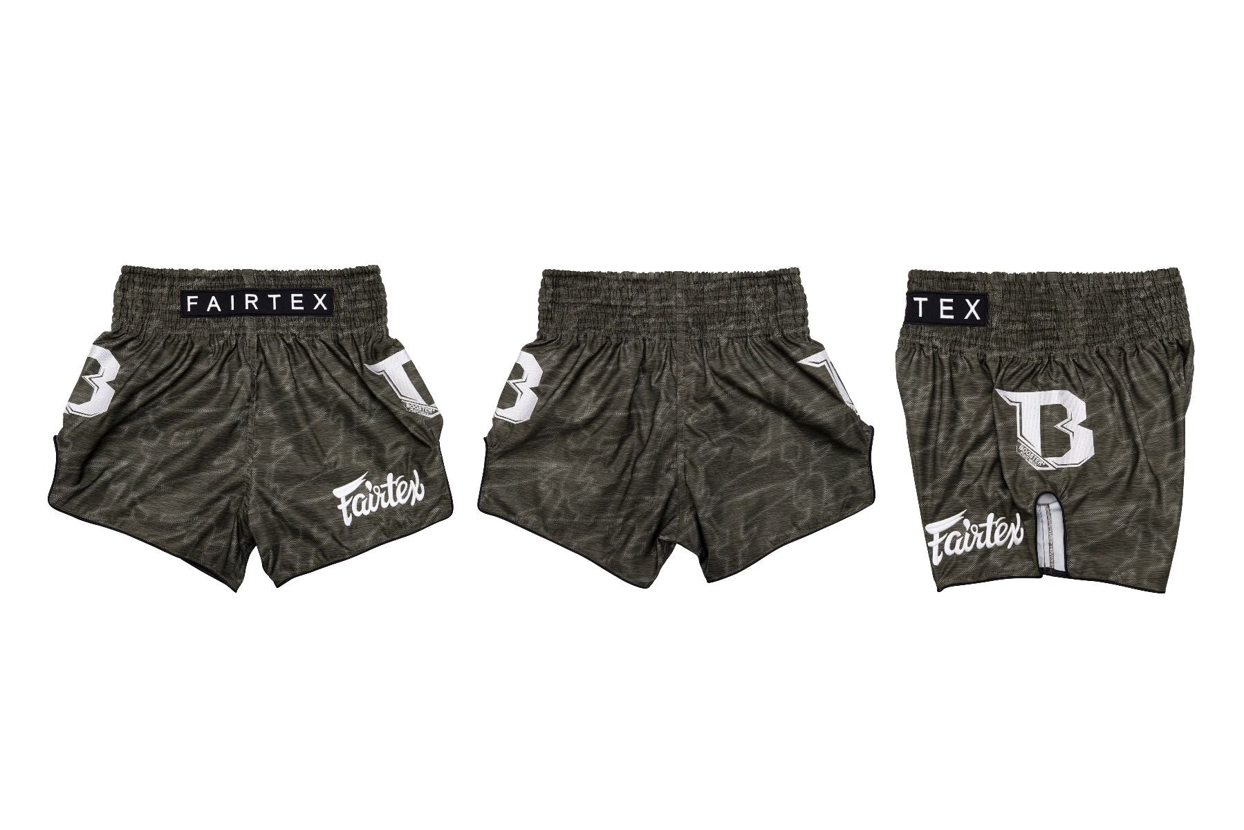 FAIRTEX X BOOSTER KICKBOXING SHORTS - GREY