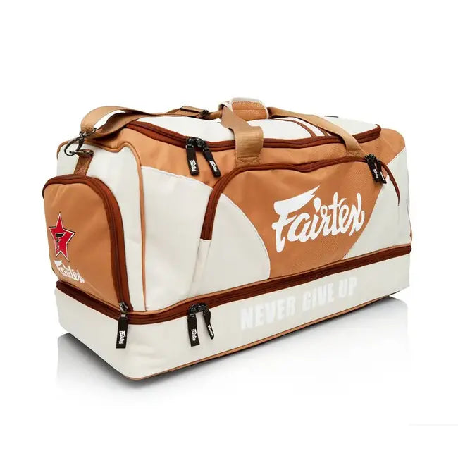 SAC DE SPORT FAIRTEX MEGA BEIGE/MARRON