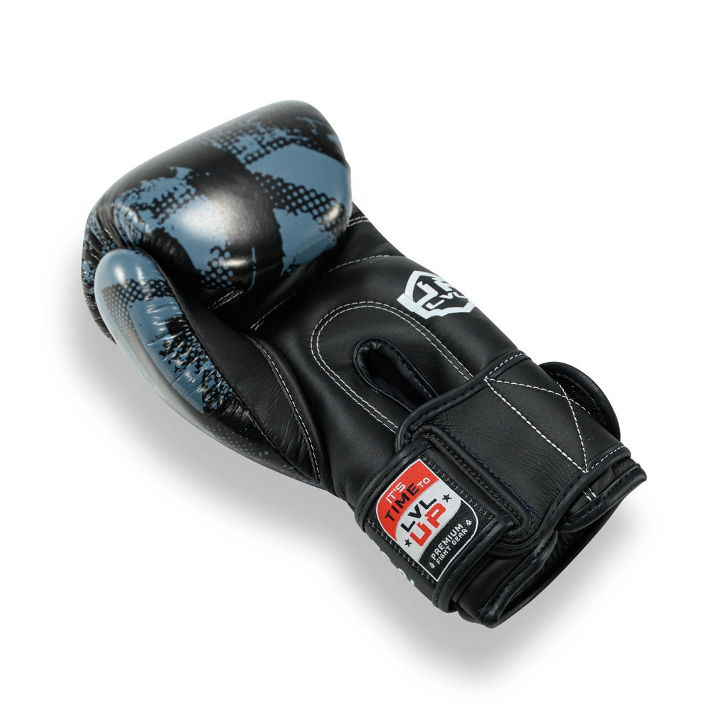 LVL UP (KICK)BOKSHANDSCHOENEN STADIUM 1 BLACK/GREY