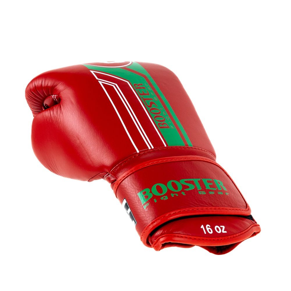 Gants de boxe Booster (Kick) V9 Maroc - Rouge/Vert