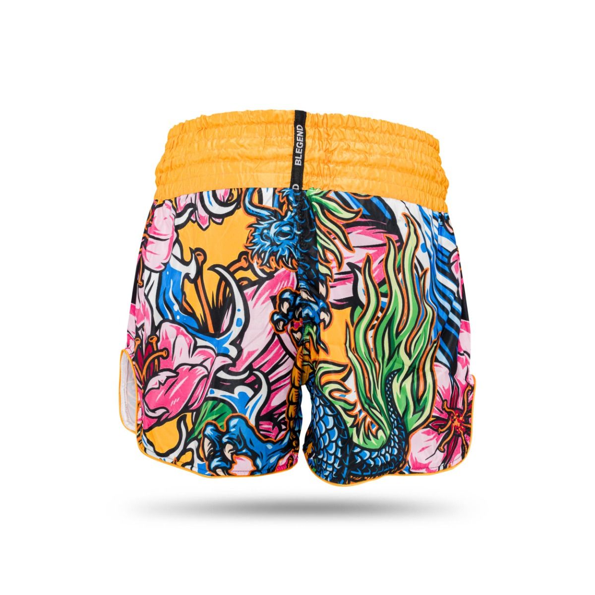 BLEGEND KICKBOXING B6 SHORTS - YELLOW