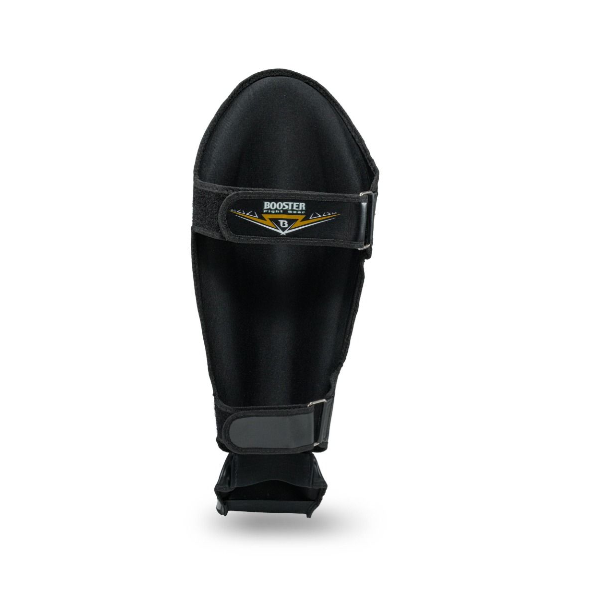 Protège-tibias de kickboxing Booster SG War Noir/Jaune
