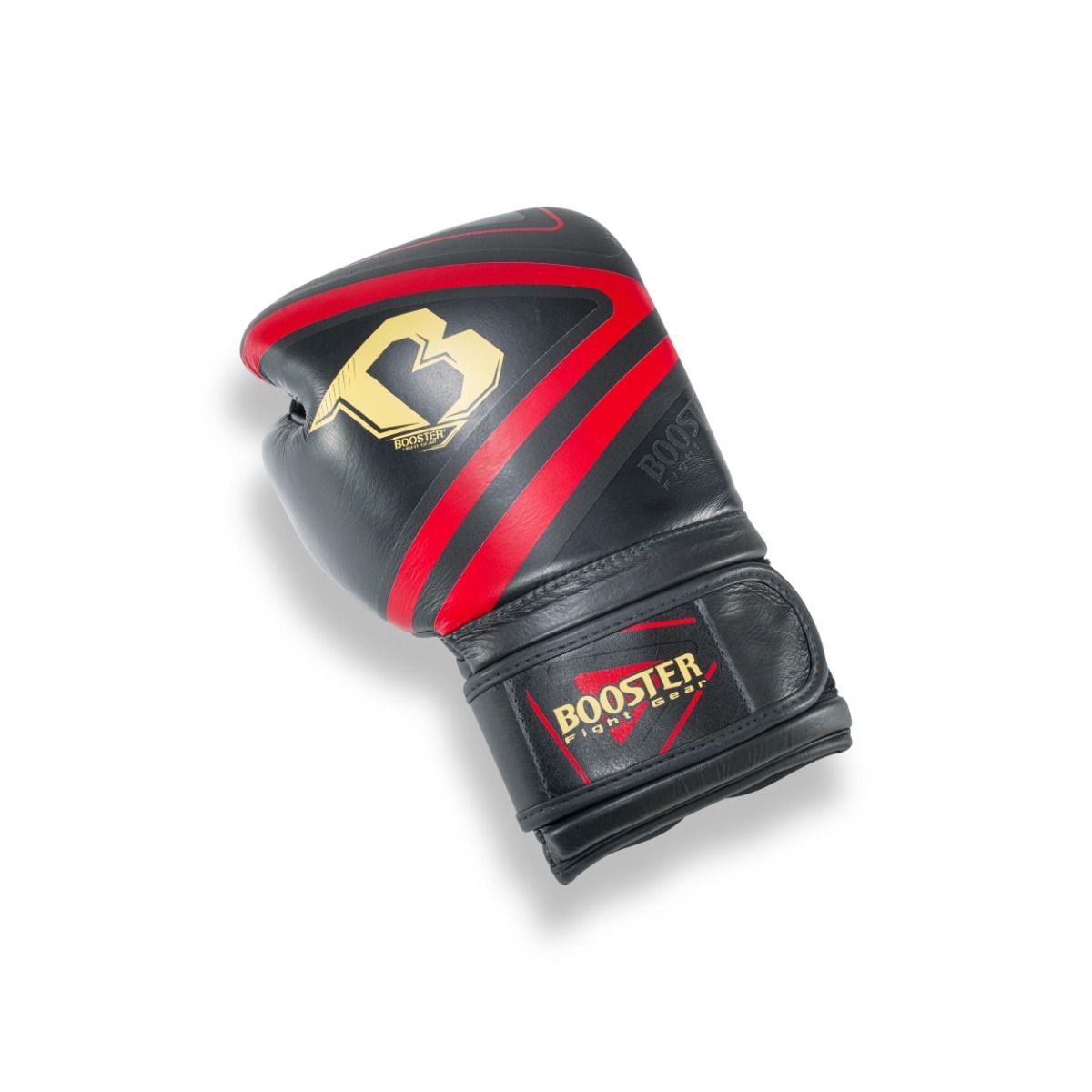 Gants de boxe Booster (Kick) V10 Noir/Rouge
