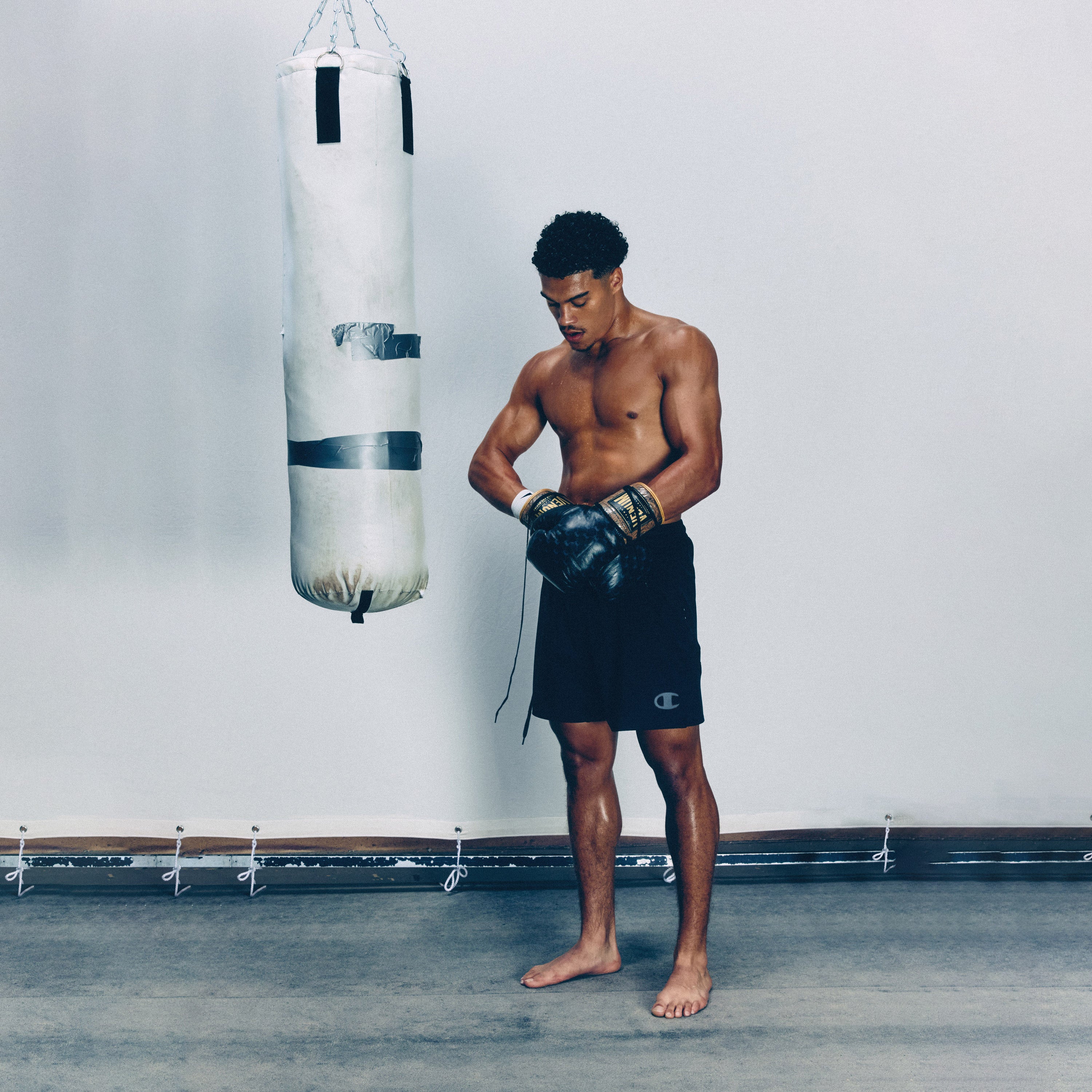 CHAMPION SHORT 2-IN-1  COMBAT ZWART