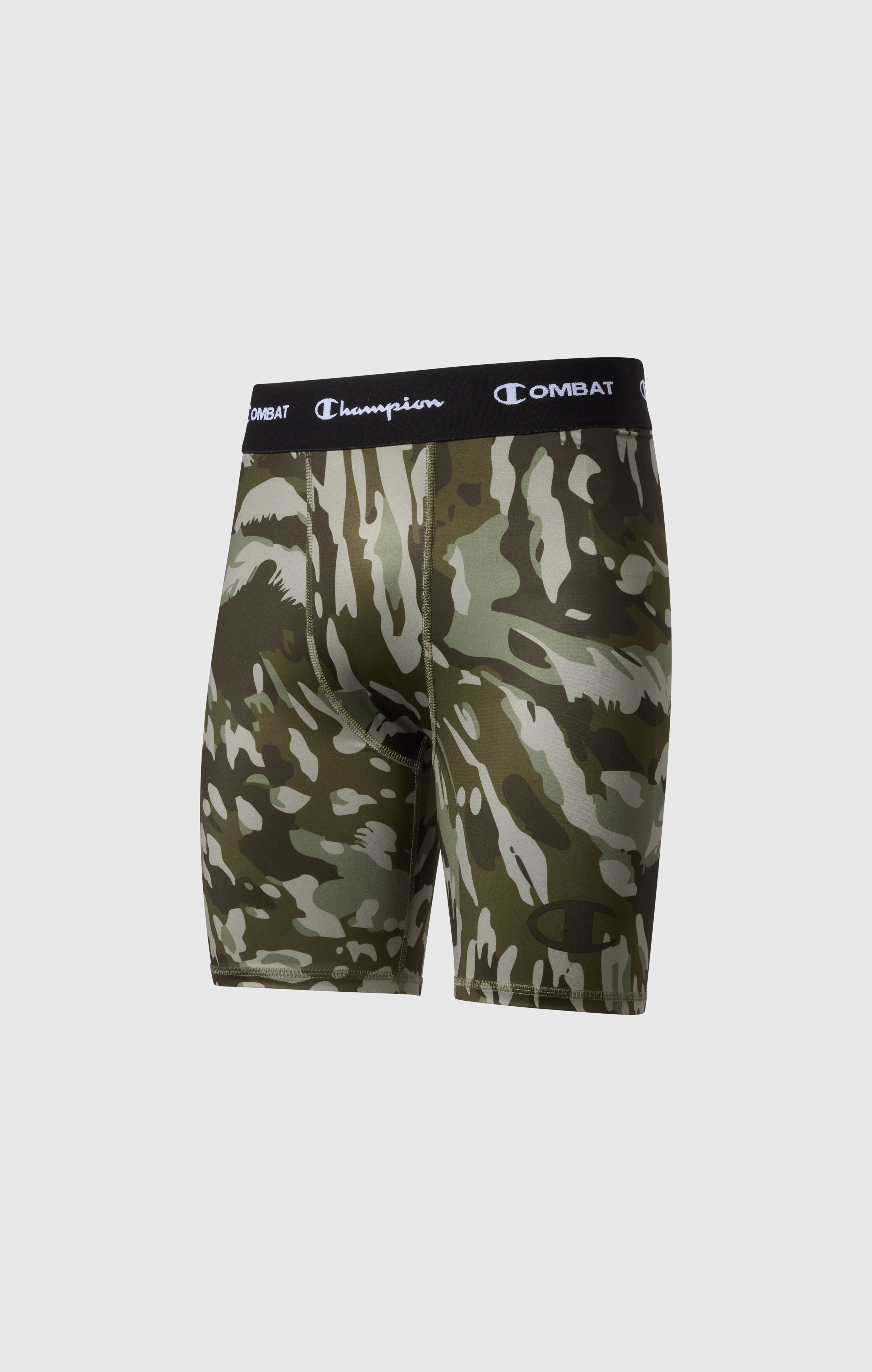 CHAMPION COMPRESSION SHORTS COMBAT MILITARY GROEN