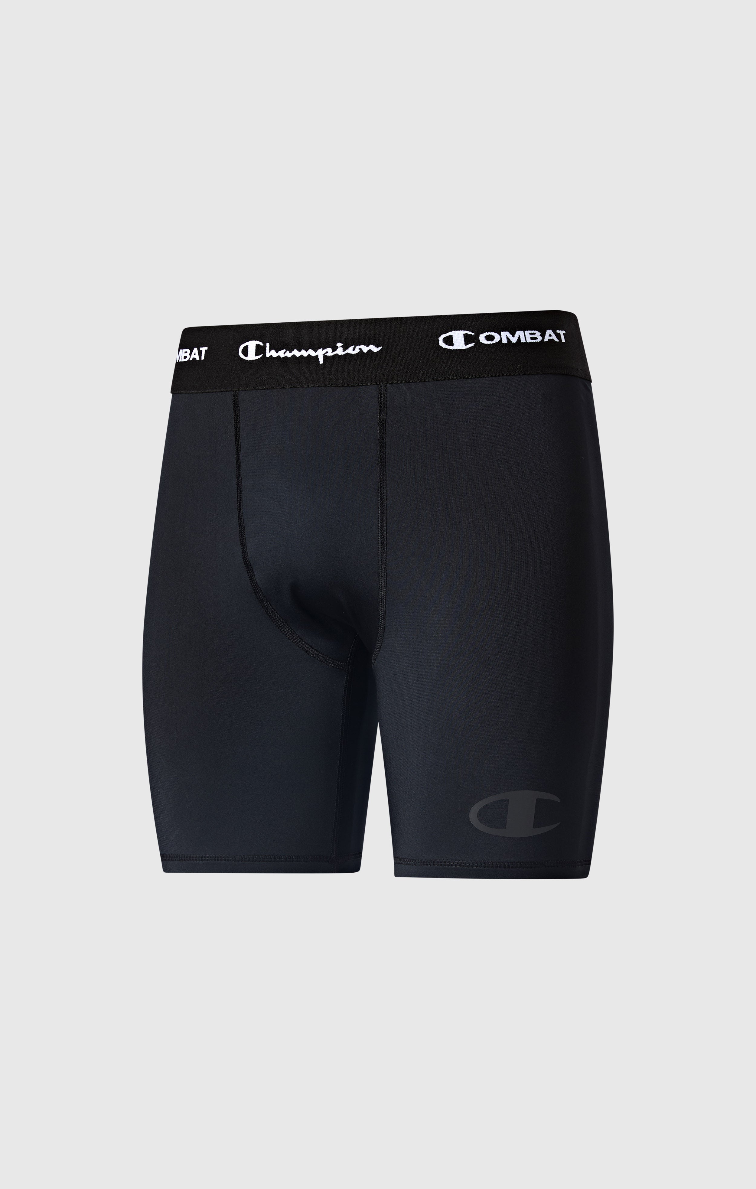 CHAMPION COMPRESION SHORT COMBAT ZWART