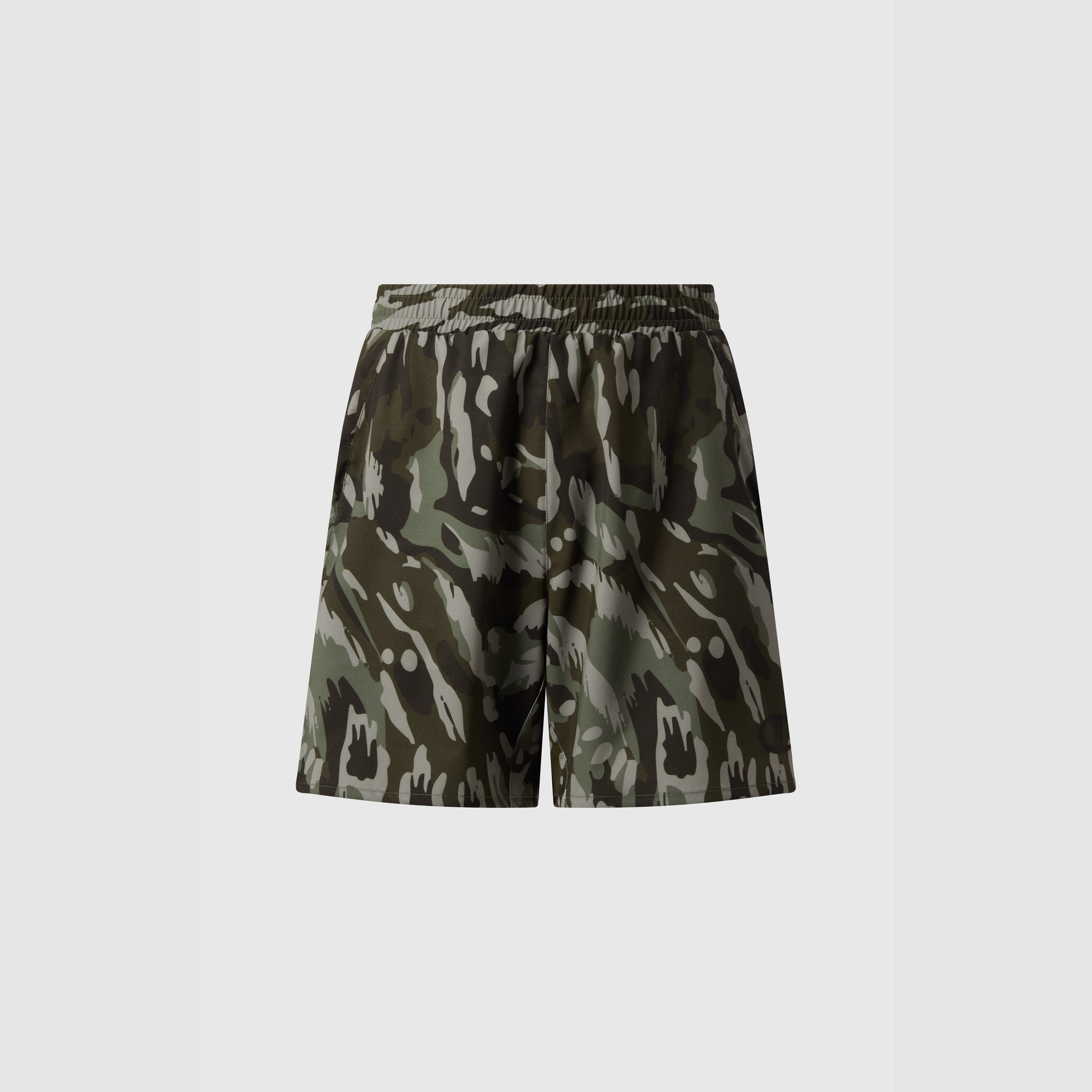 CHAMPION STRETCH NYLON SHORTS COMBAT MILITARY GROEN