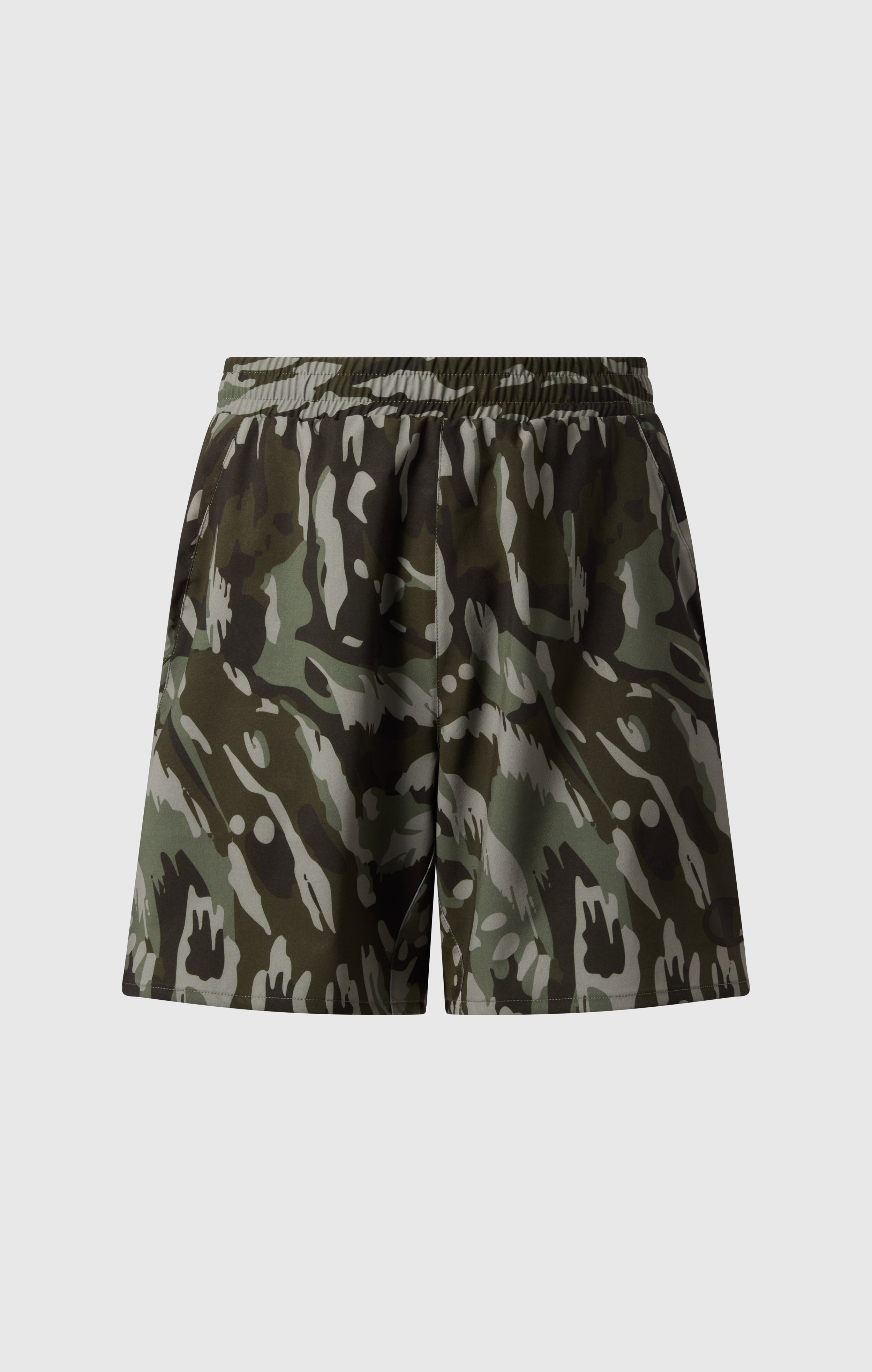 CHAMPION STRETCH NYLON SHORTS COMBAT MILITARY GROEN