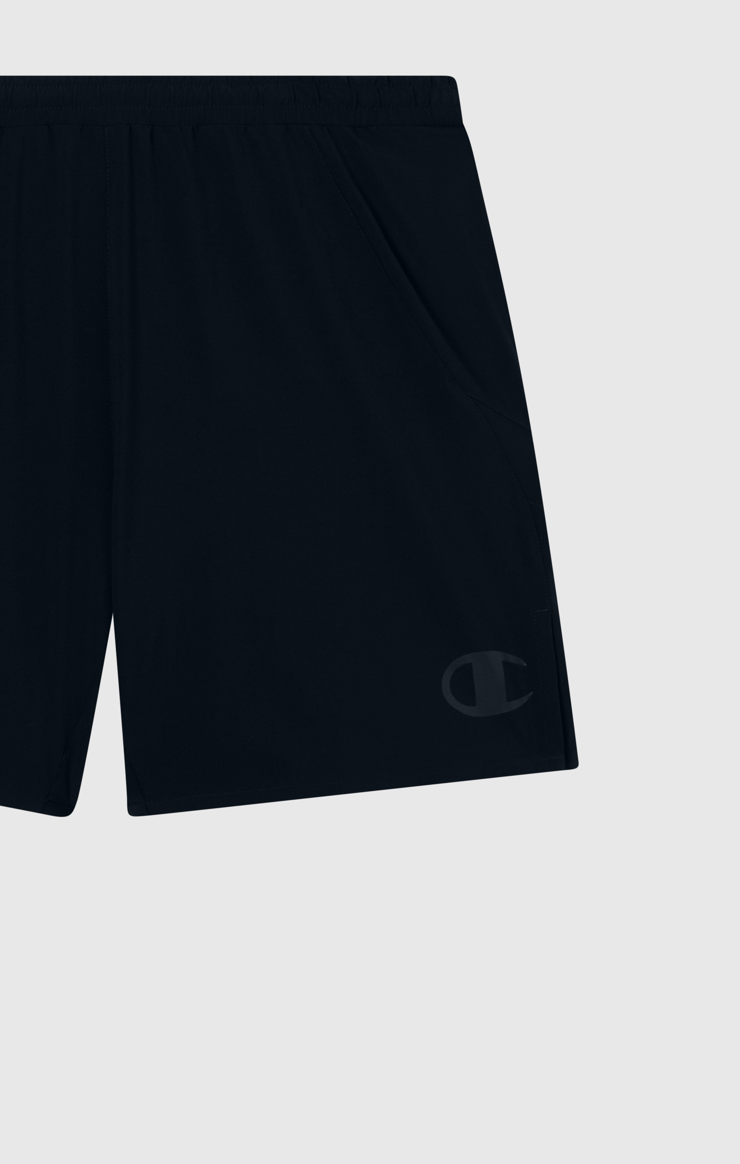 CHAMPION STRETCH NYLON SHORTS COMBAT ZWART