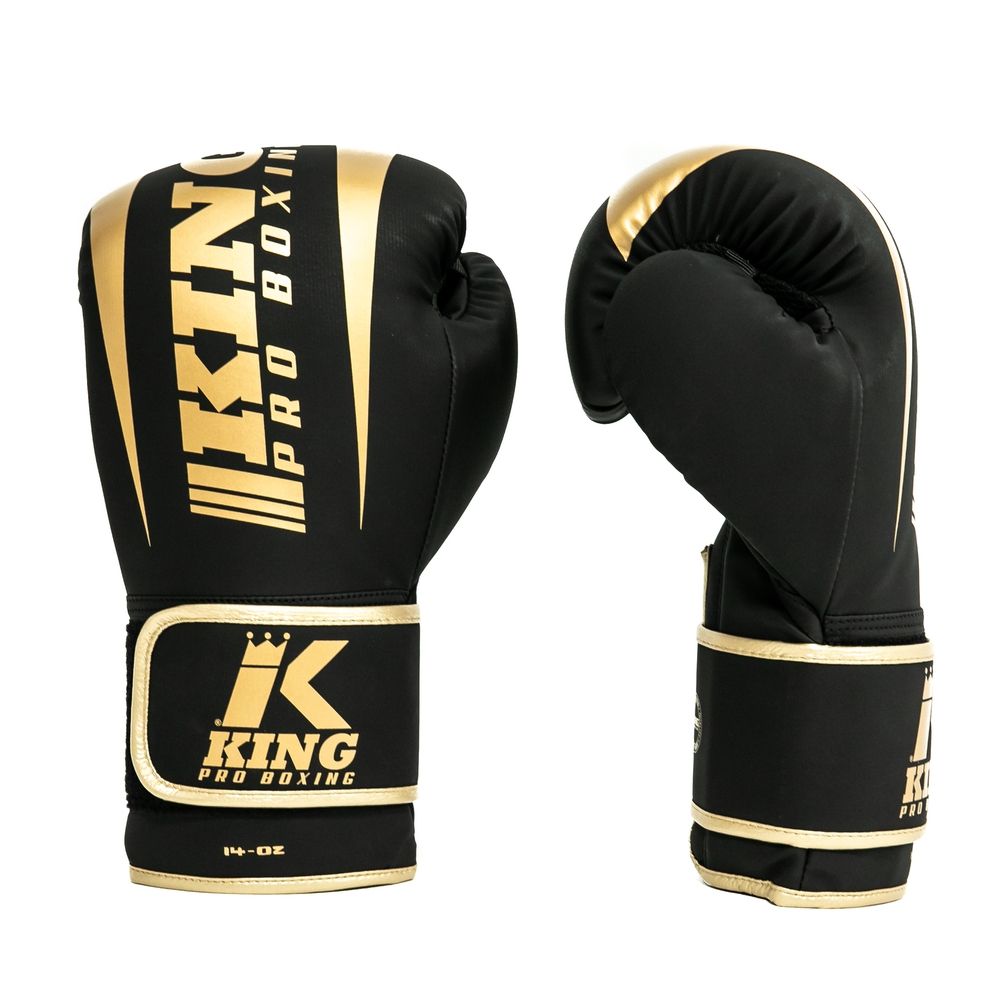 Gants de boxe KING PRO (KICK) KPB/BG REVO Noir/Jaune