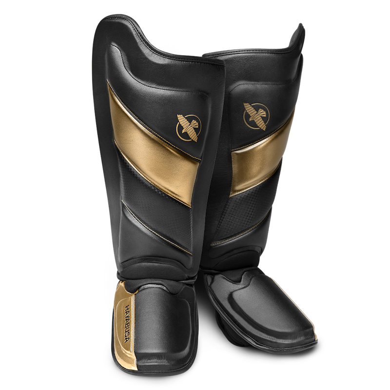 HAYABUSA T3 STRIKING SCHEENBESCHERMERS ZWART/GOUD